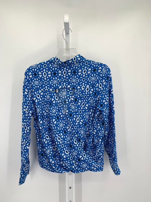 Jessica Simpson Size Large Misses Long Sleeve Shirt