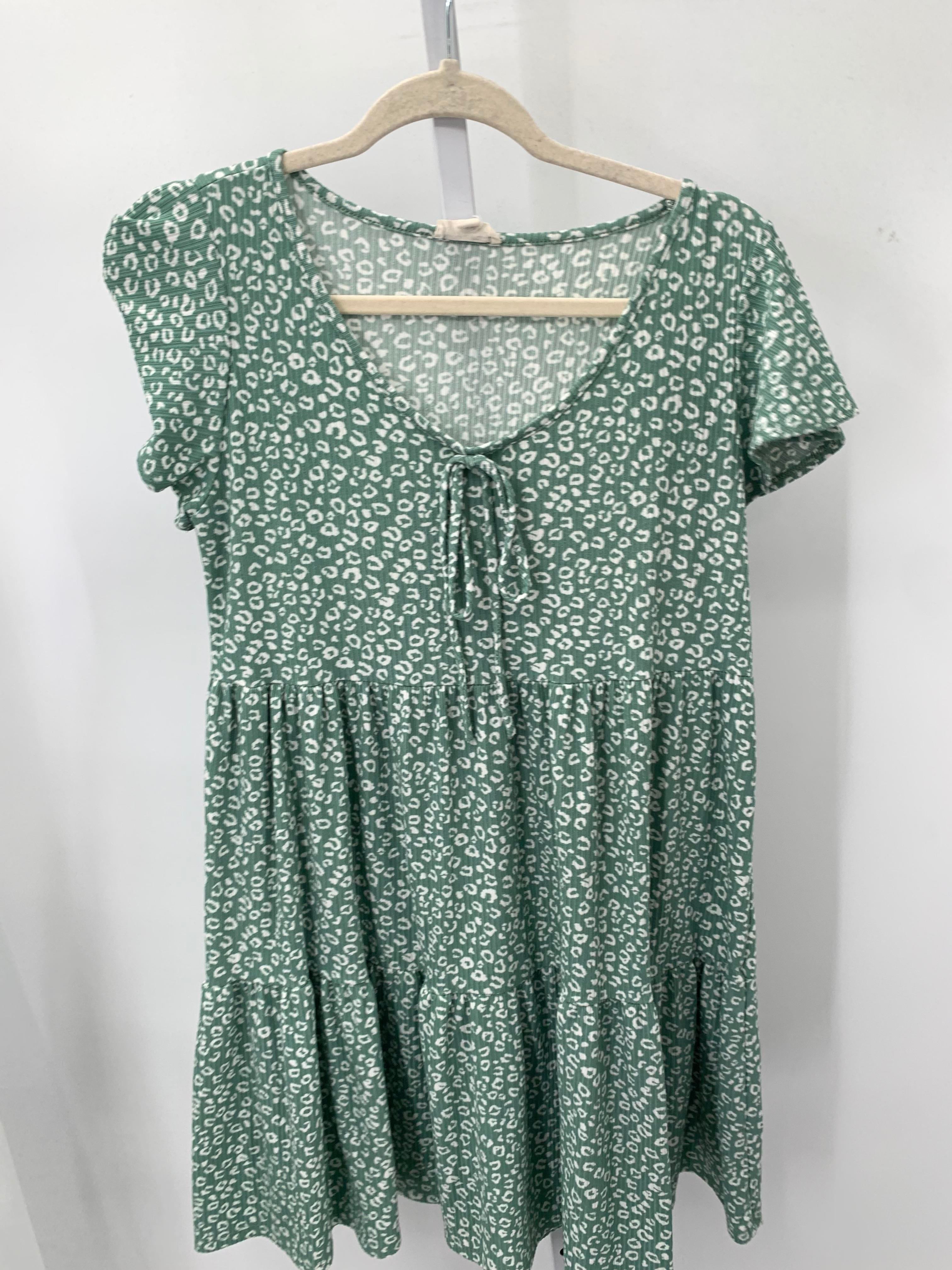 See You Monday Size Extra Large Misses Short Sleeve Dress