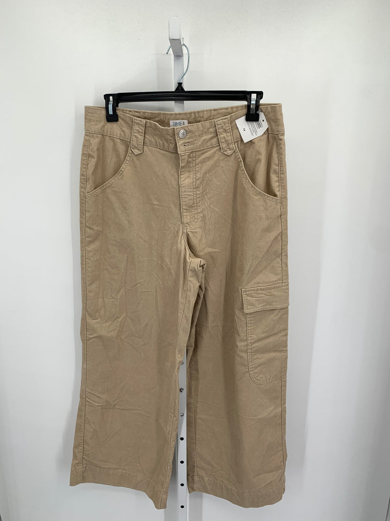 Time and Tru Size 14 Misses Corduroy Pants