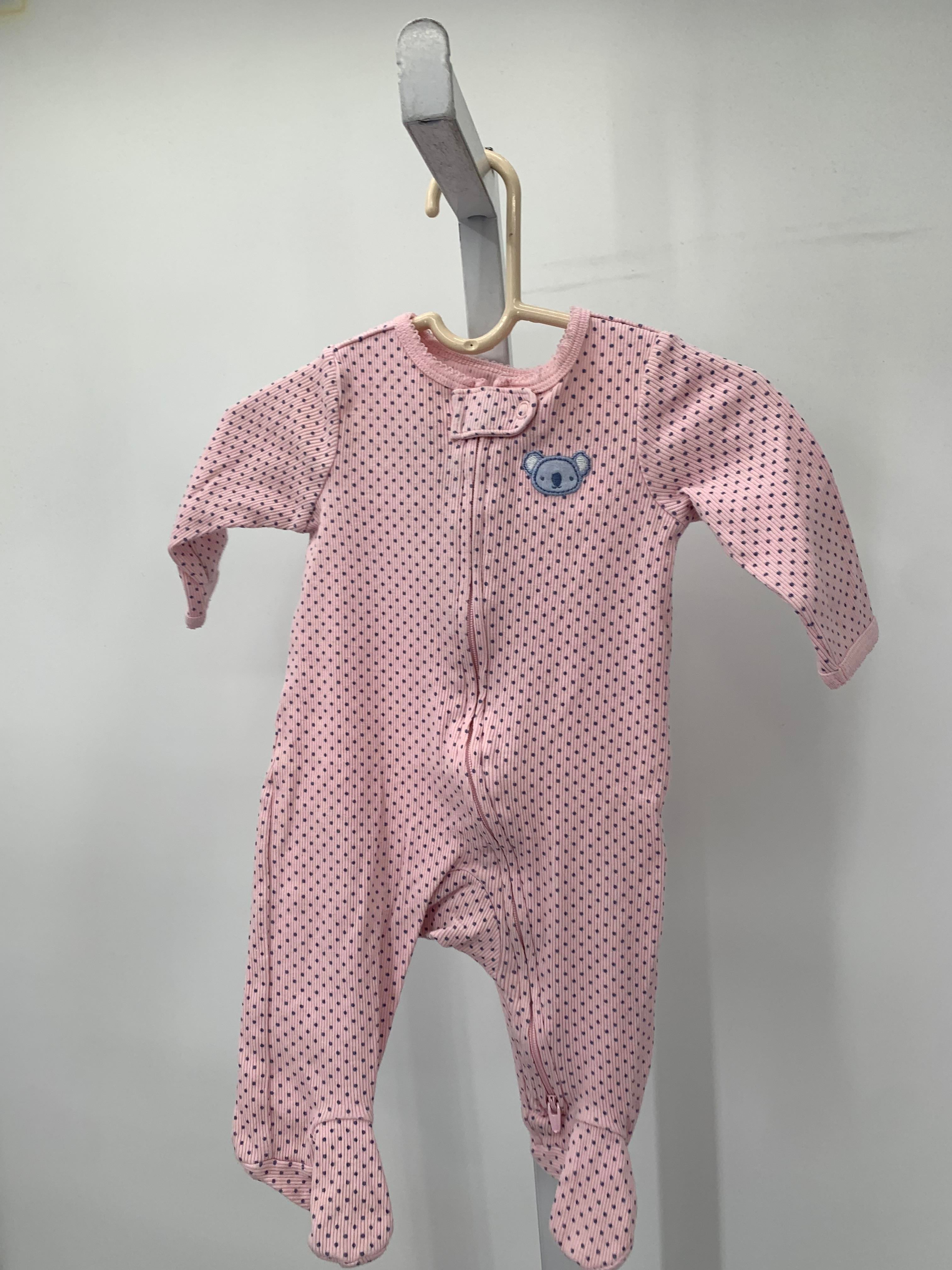 Carters Size 3 Months Girls Long Slv. Romper