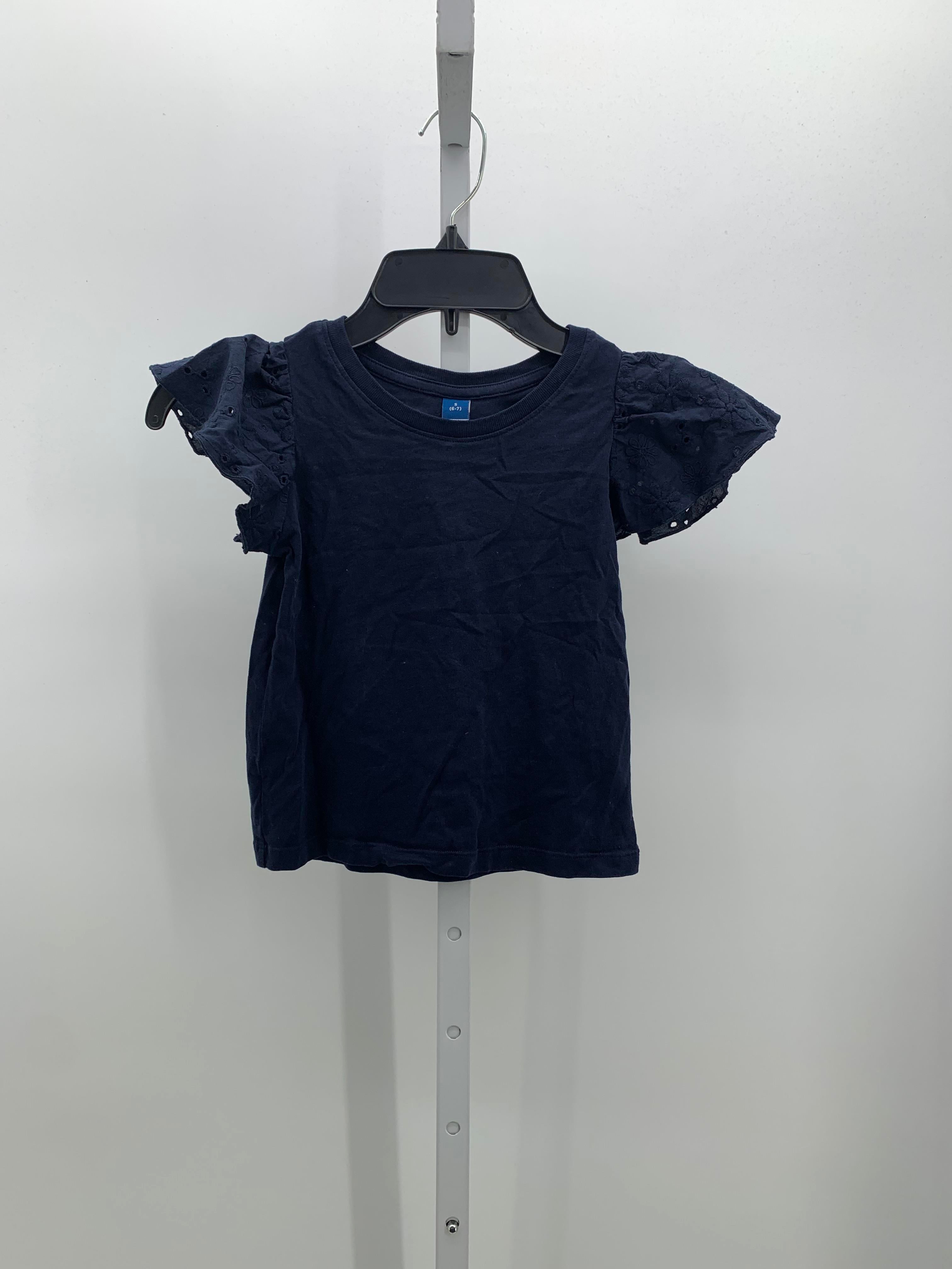Old Navy Size 6-7 Girls Short Sleeve Shirt