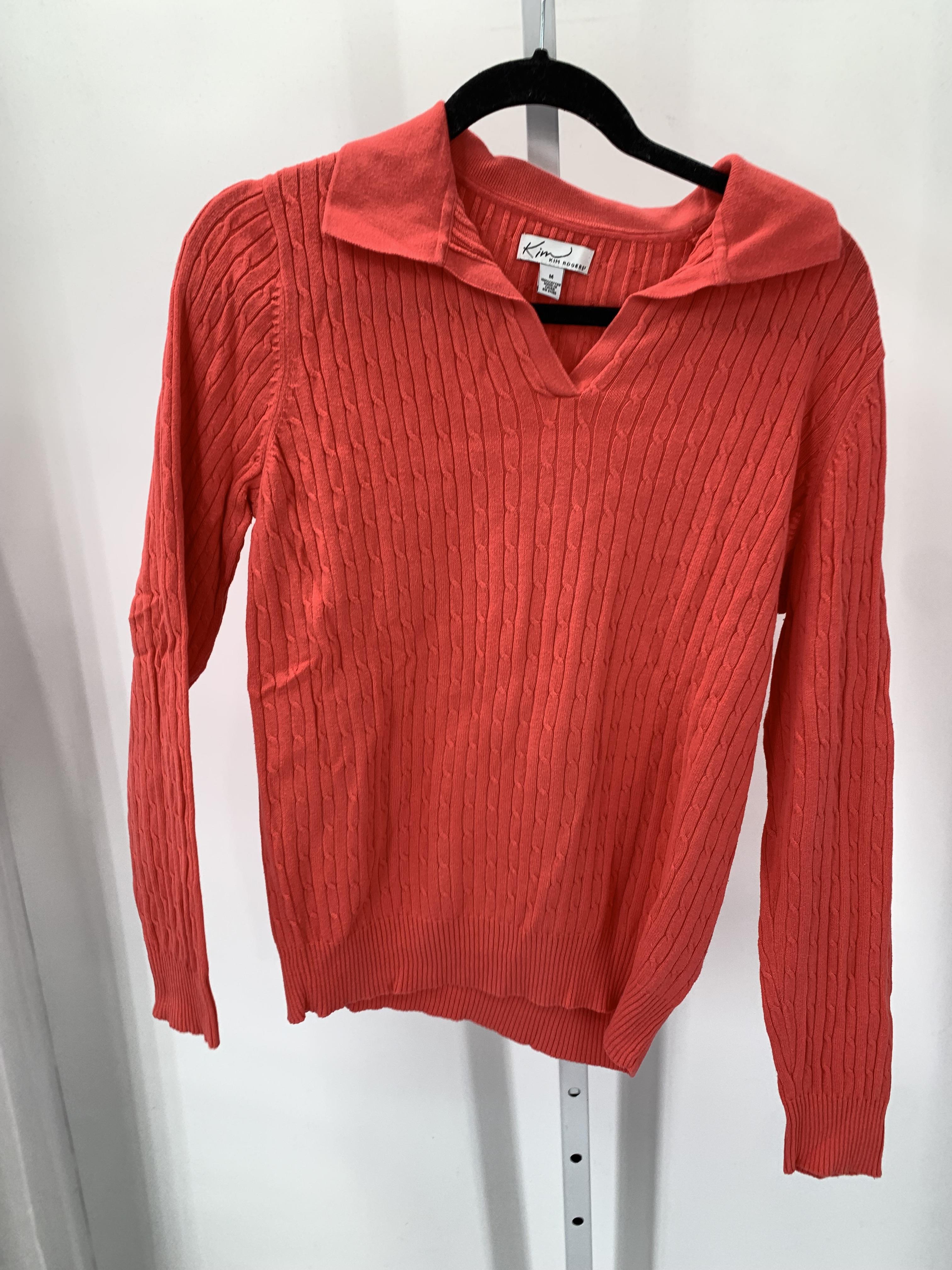 Kim Rogers Size Medium Misses Long Slv Sweater