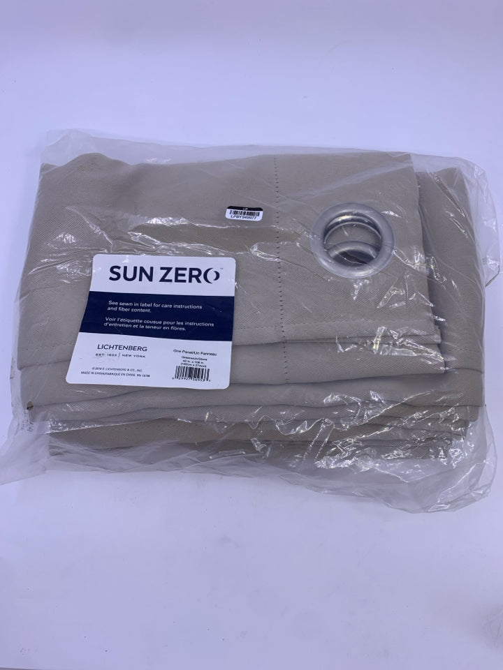 NIP SUN ZERO TAN CURTIANS.