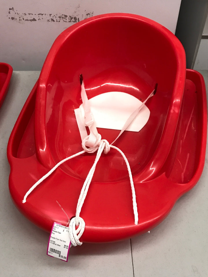 Flexible Flyer Red Sled