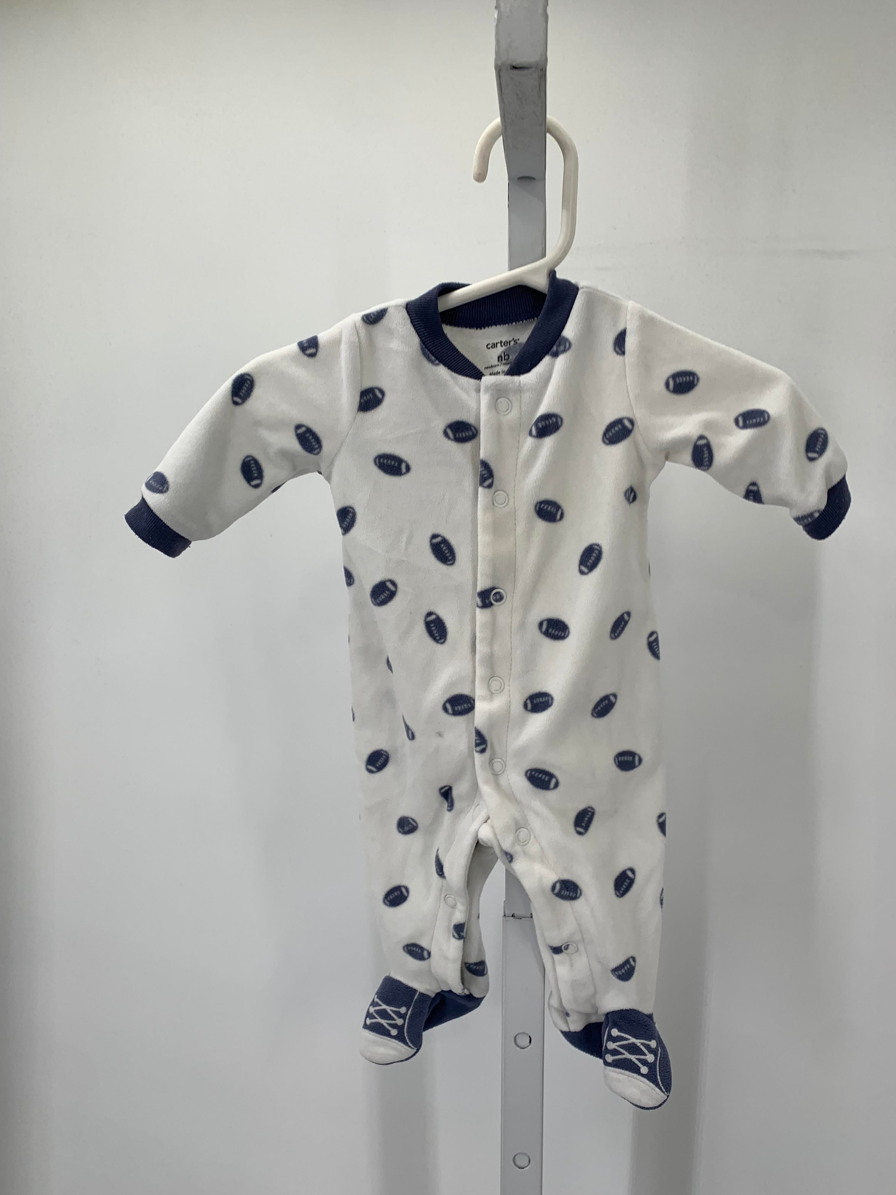 BLUE FOOTBALLS FLEECE