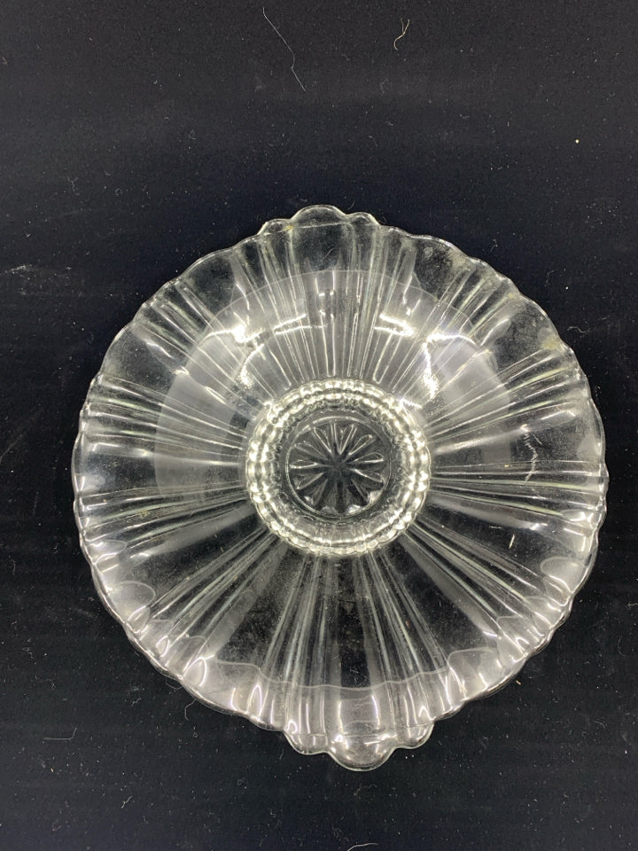 GLASS BOWL/ PLATE.