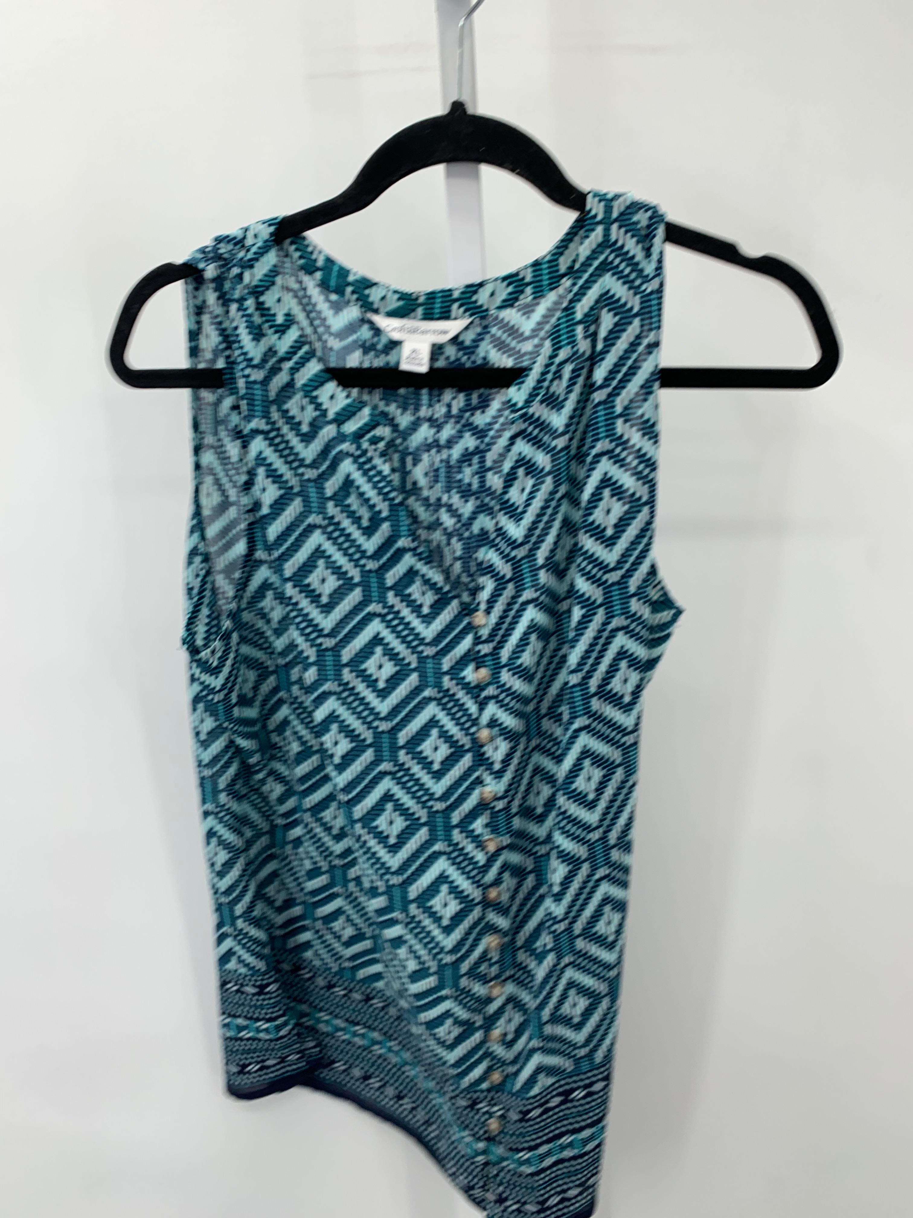 Croft & Barrow Size Extra Large Misses Sleeveless Shirt