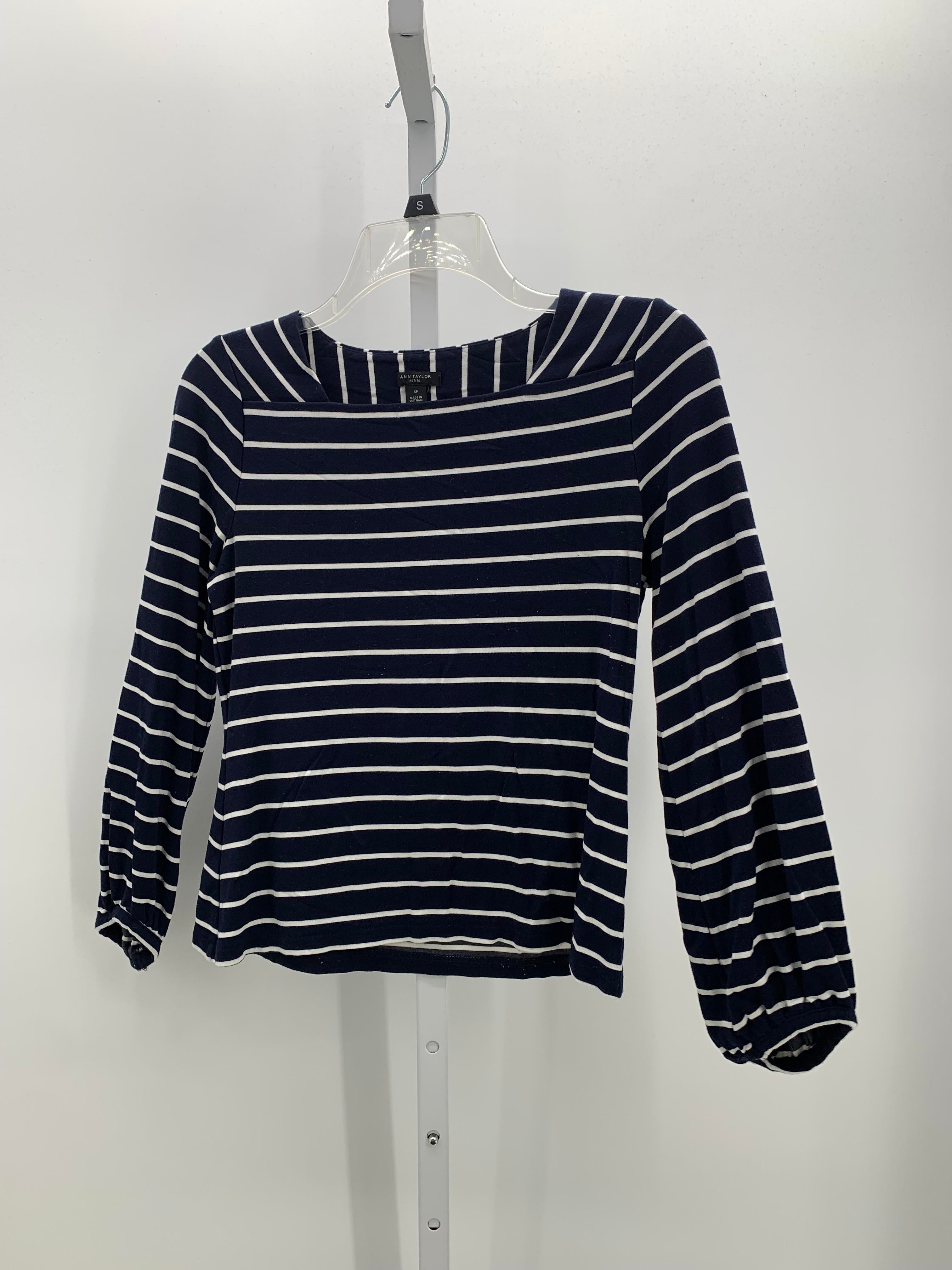 Ann Taylor Size Small Petite Petite Long Sleeve Shirt