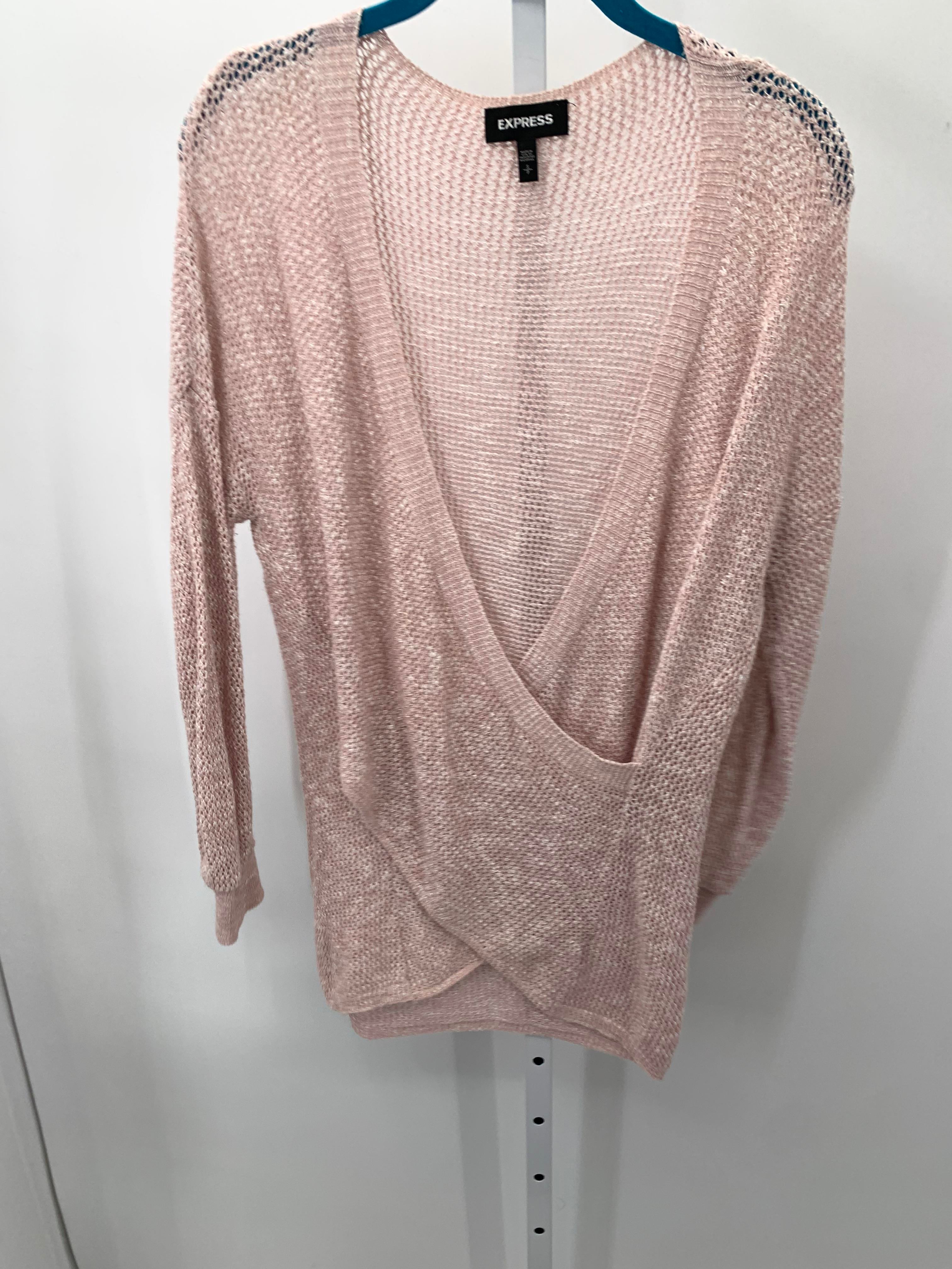 Express Size Small Misses Long Slv Sweater