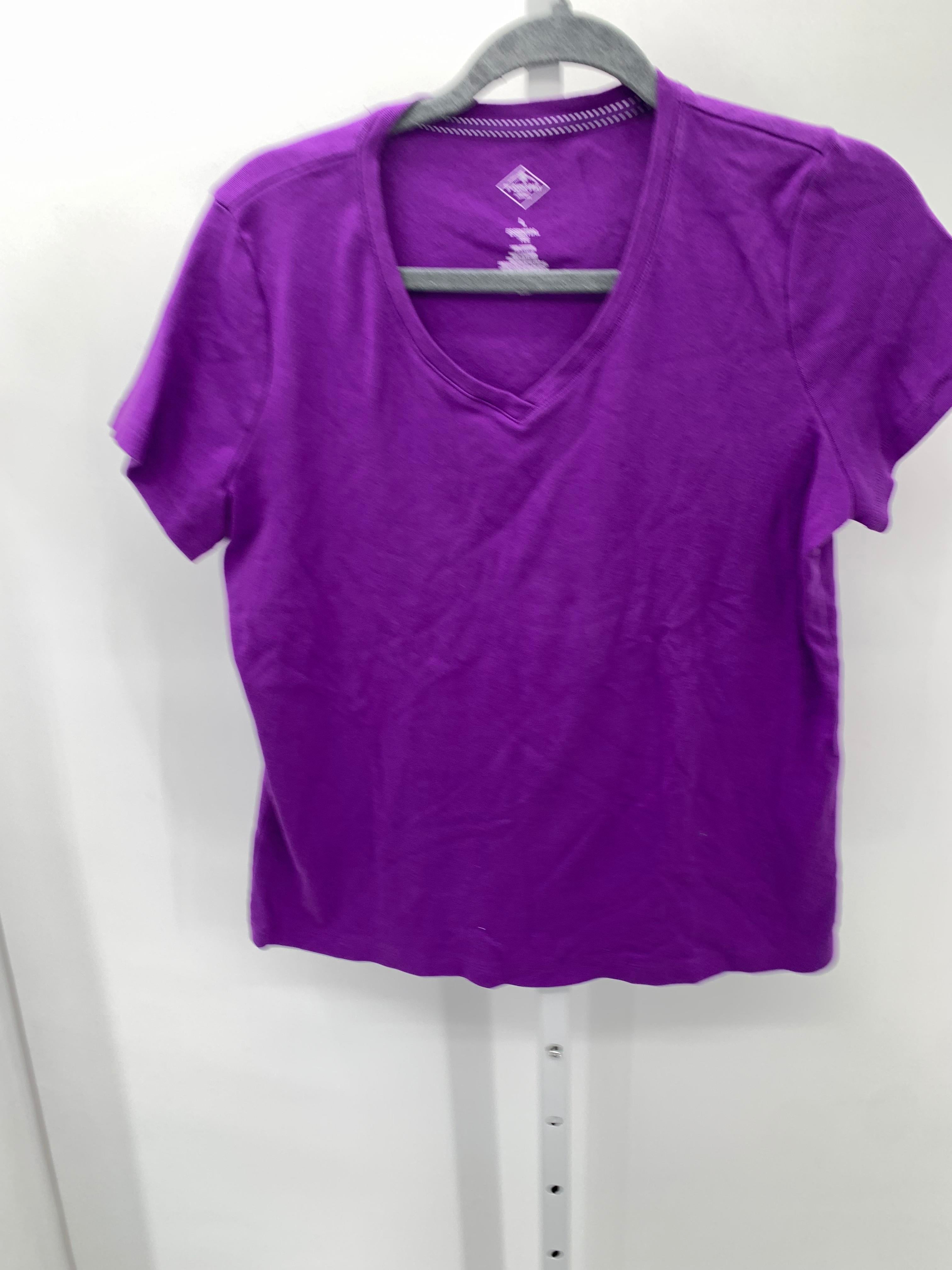 St. Johns Bay Size Large Misses Short Sleeve Shirt