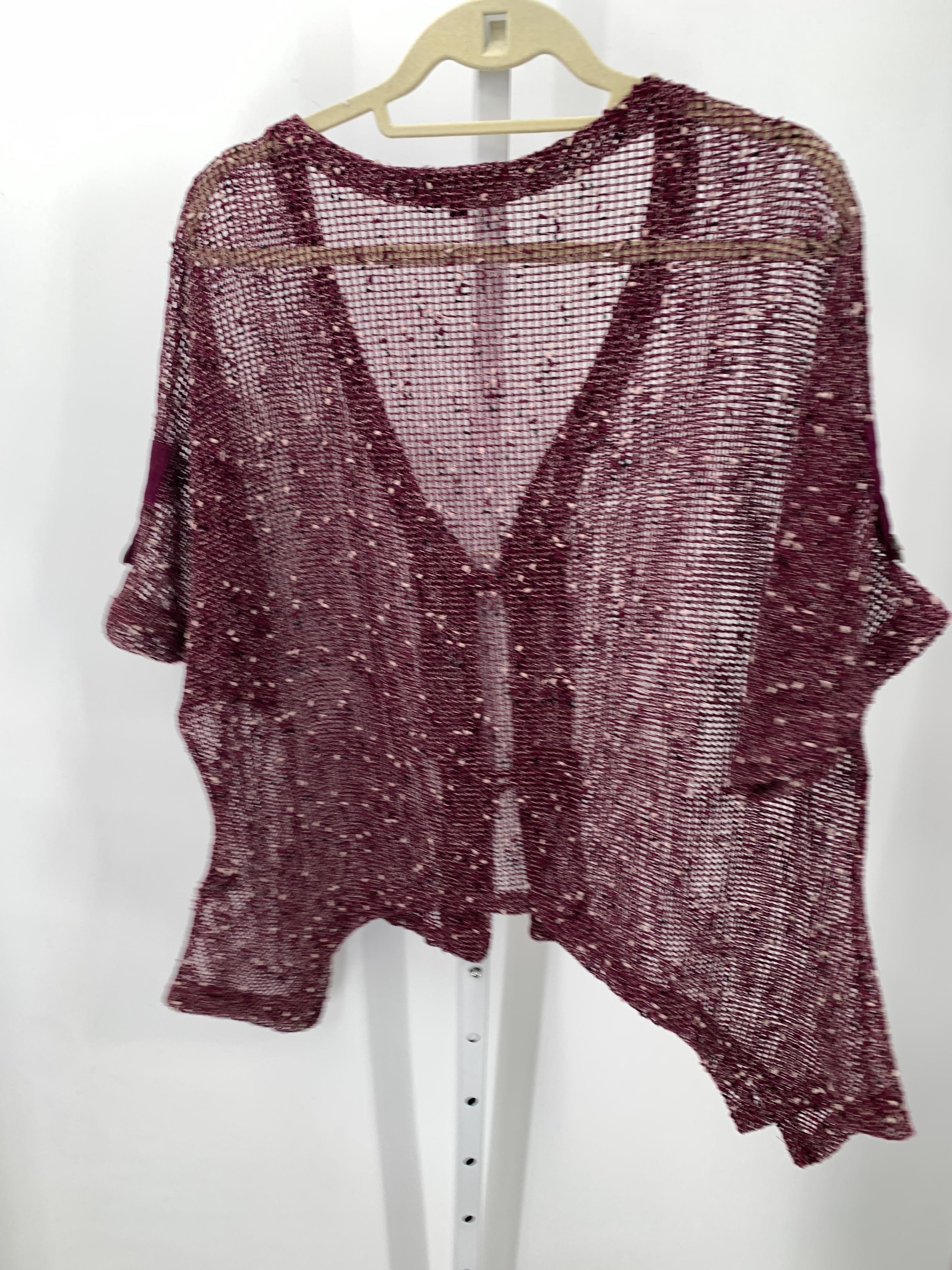 Size Extra Large Misses Short Slv Sweater