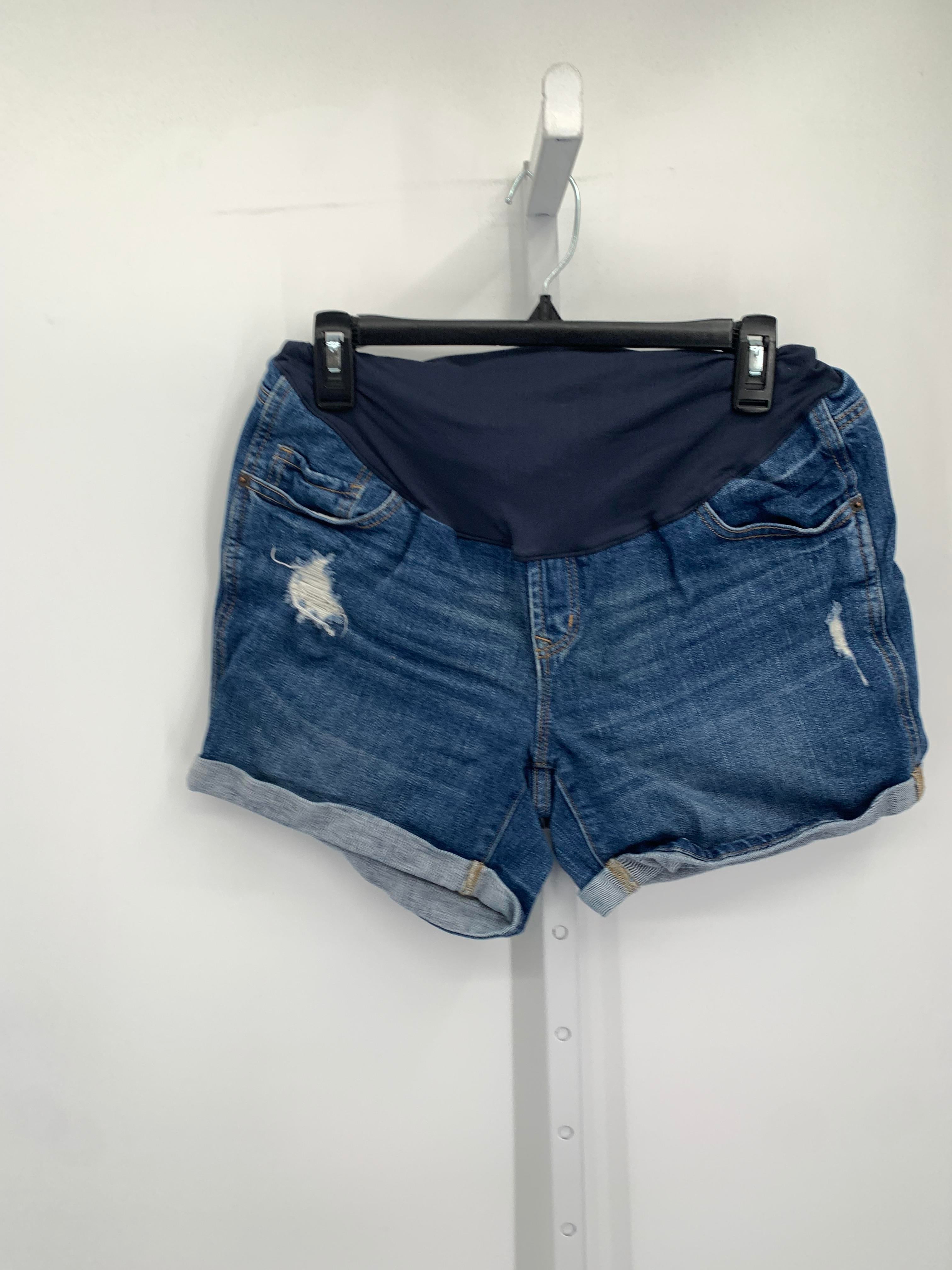 Old Navy Denim Size 8 Maternity Shorts