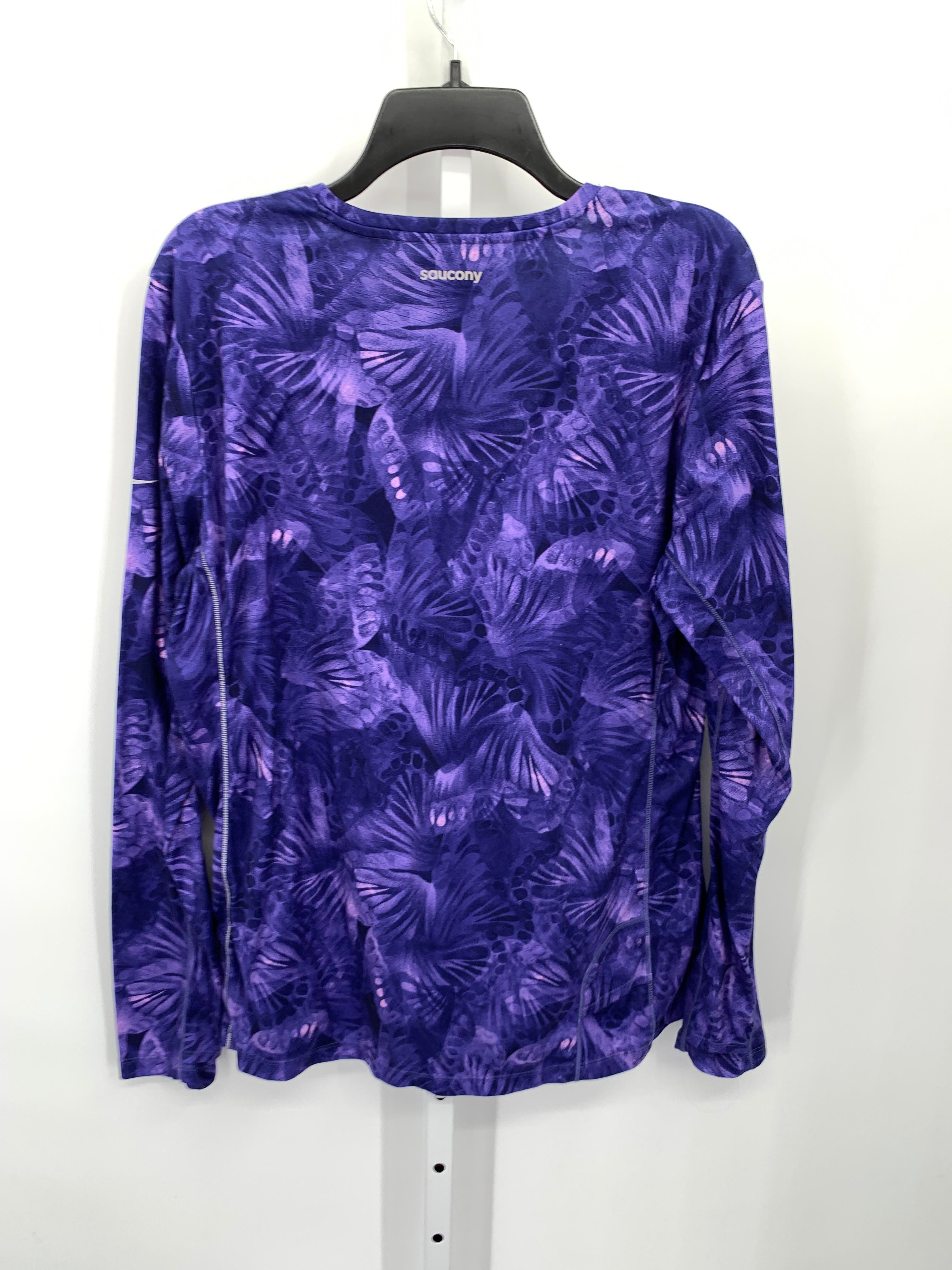 Saucony Size 1X Womens Long Sleeve Shirt