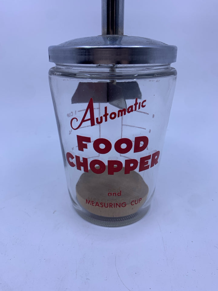 VTG AUTOMATIC FOOD CHOPPER.