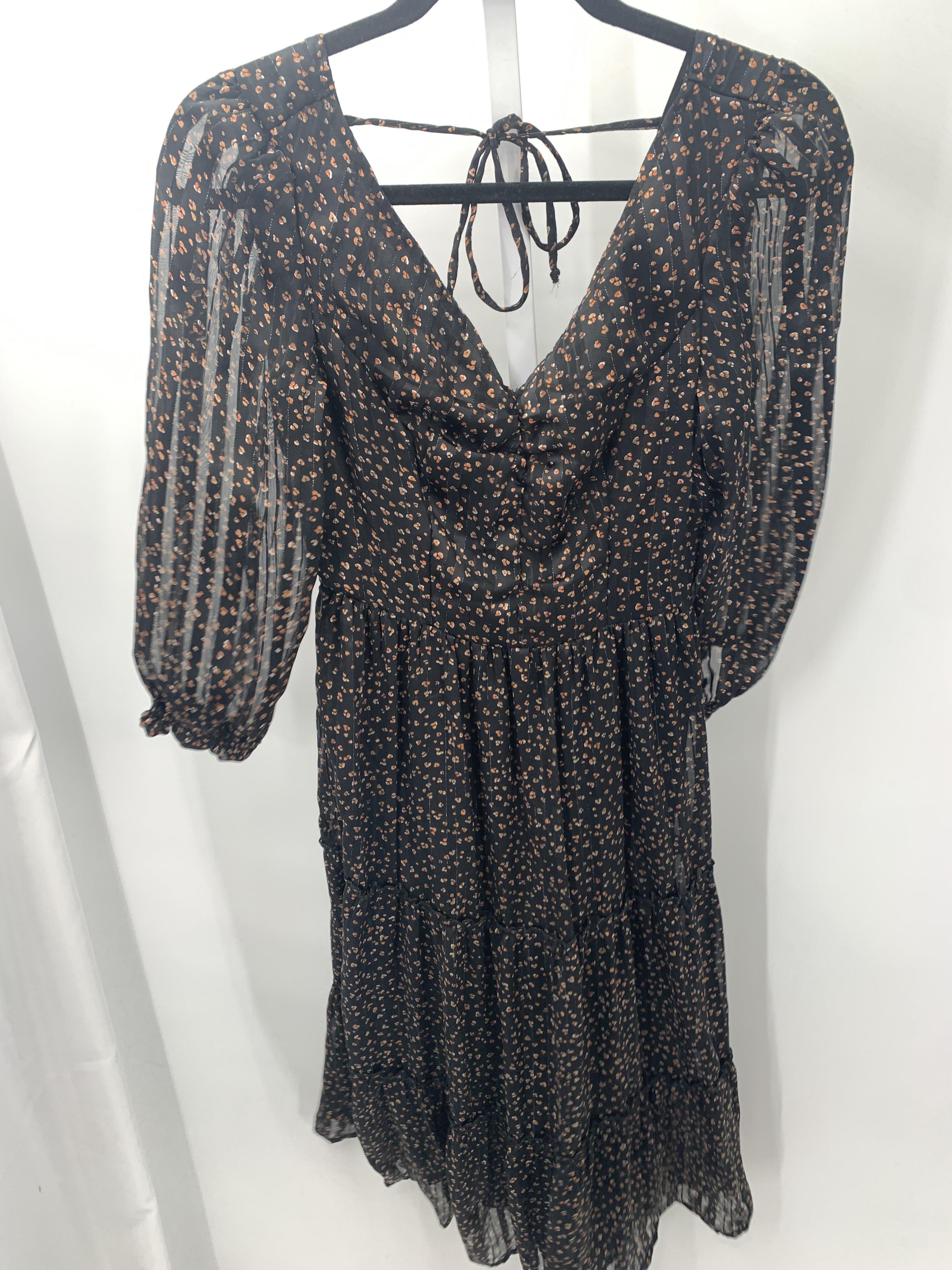 Japna Size Medium Misses 3/4 Sleeve Dress