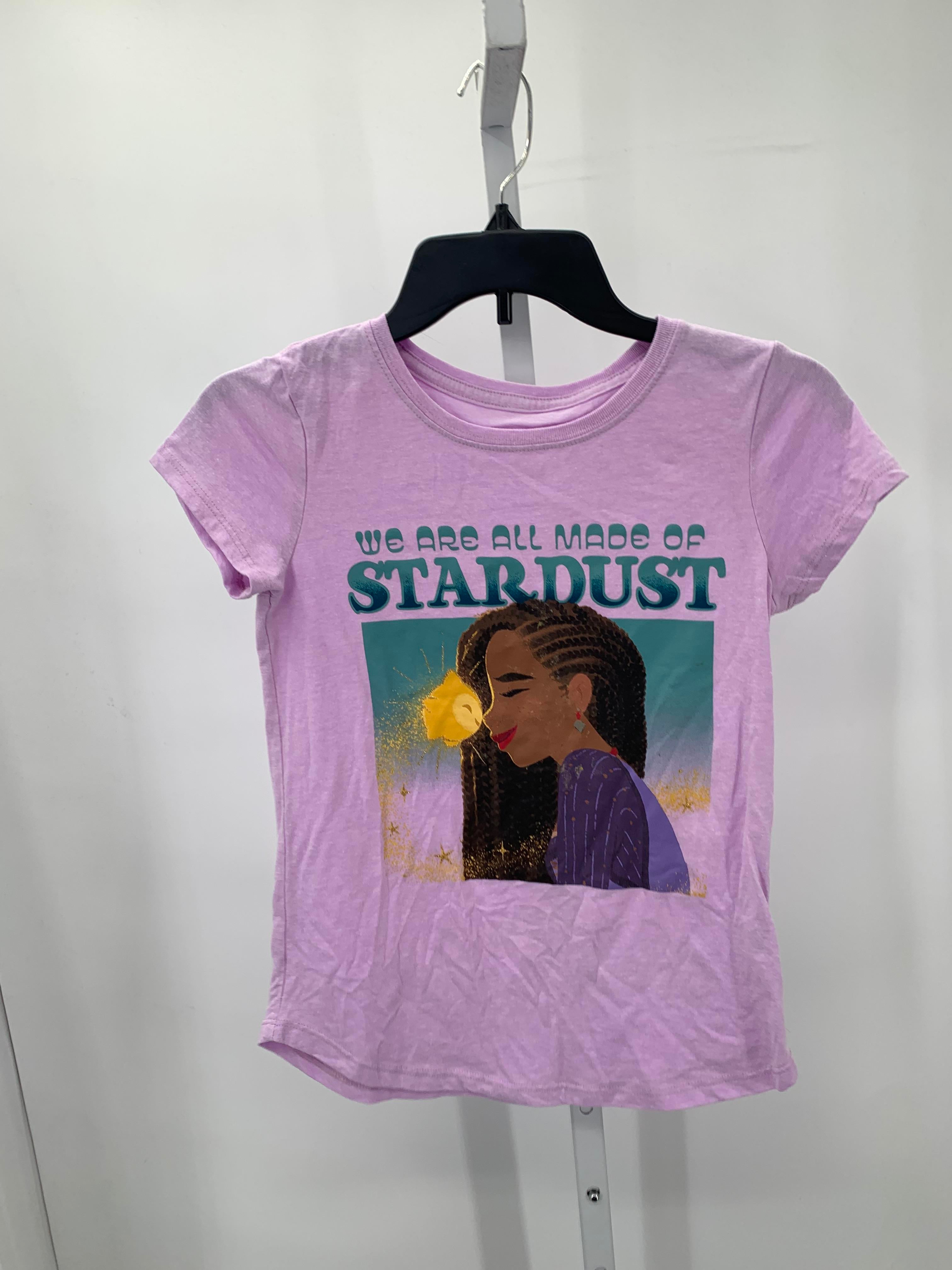 Disney Size 10-12 Girls Short Sleeve Shirt