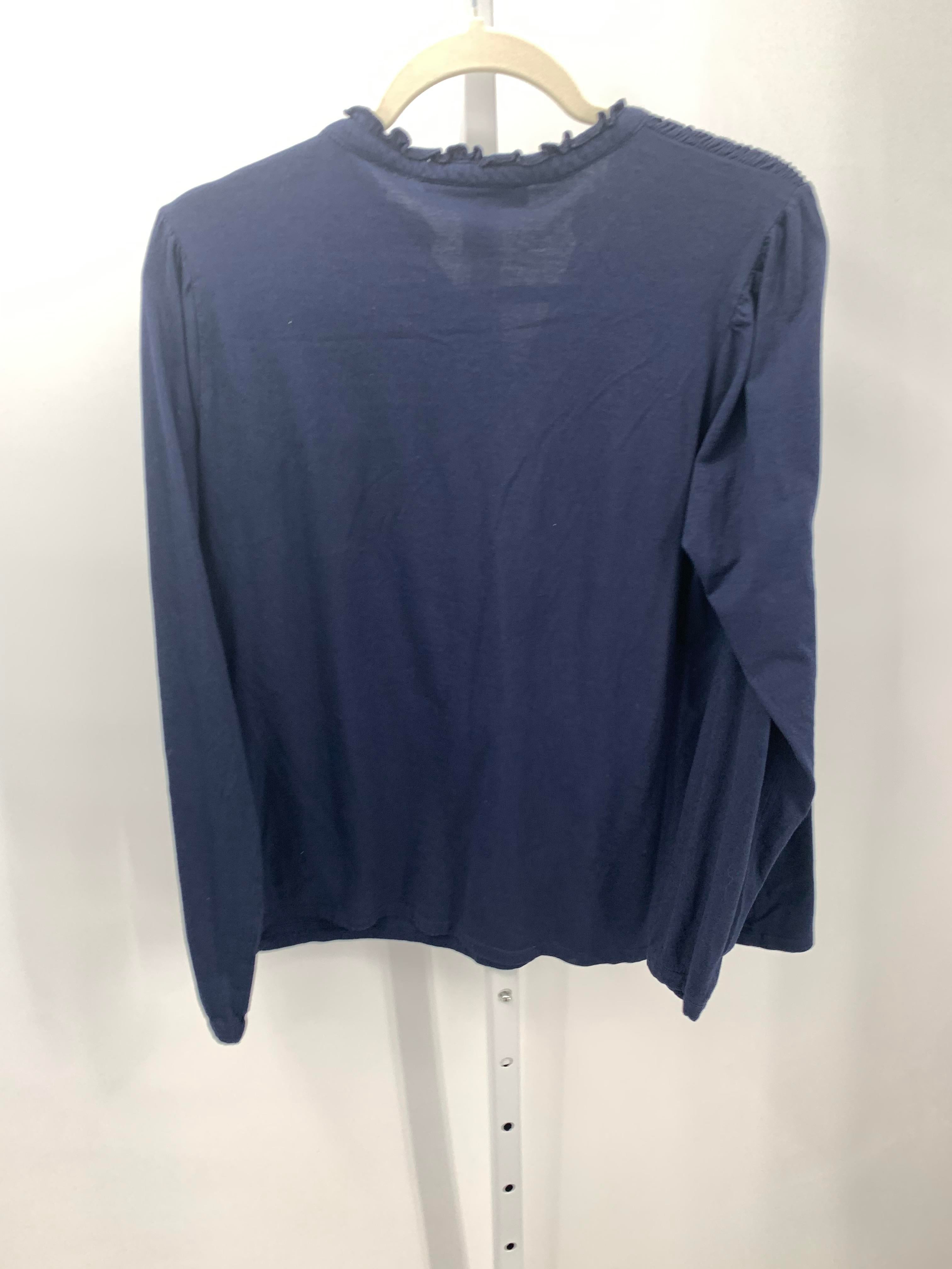 Gloria Vanderbilt Size Large Misses Long Sleeve Shirt