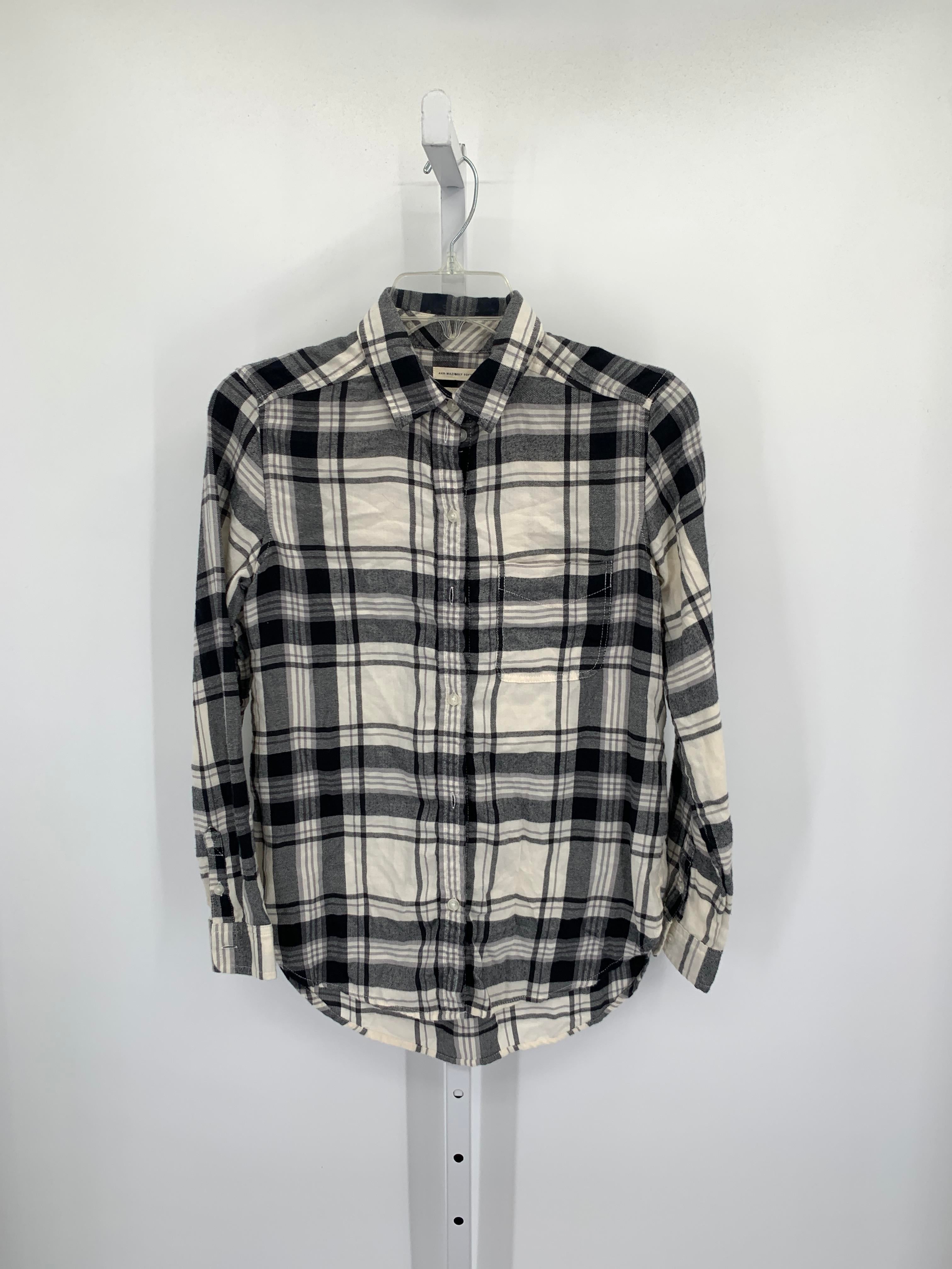 American Eagle Size X Small Juniors Long Sleeve Shirt