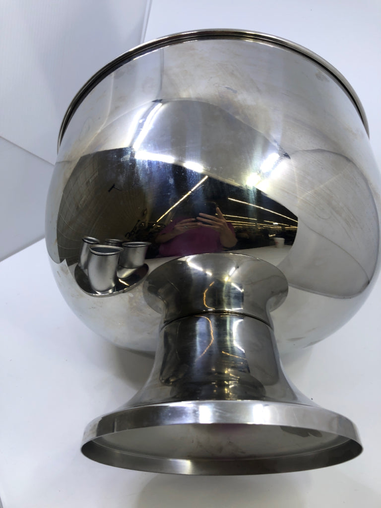 5PC SILVER WINE BOTTLE CHILLER.