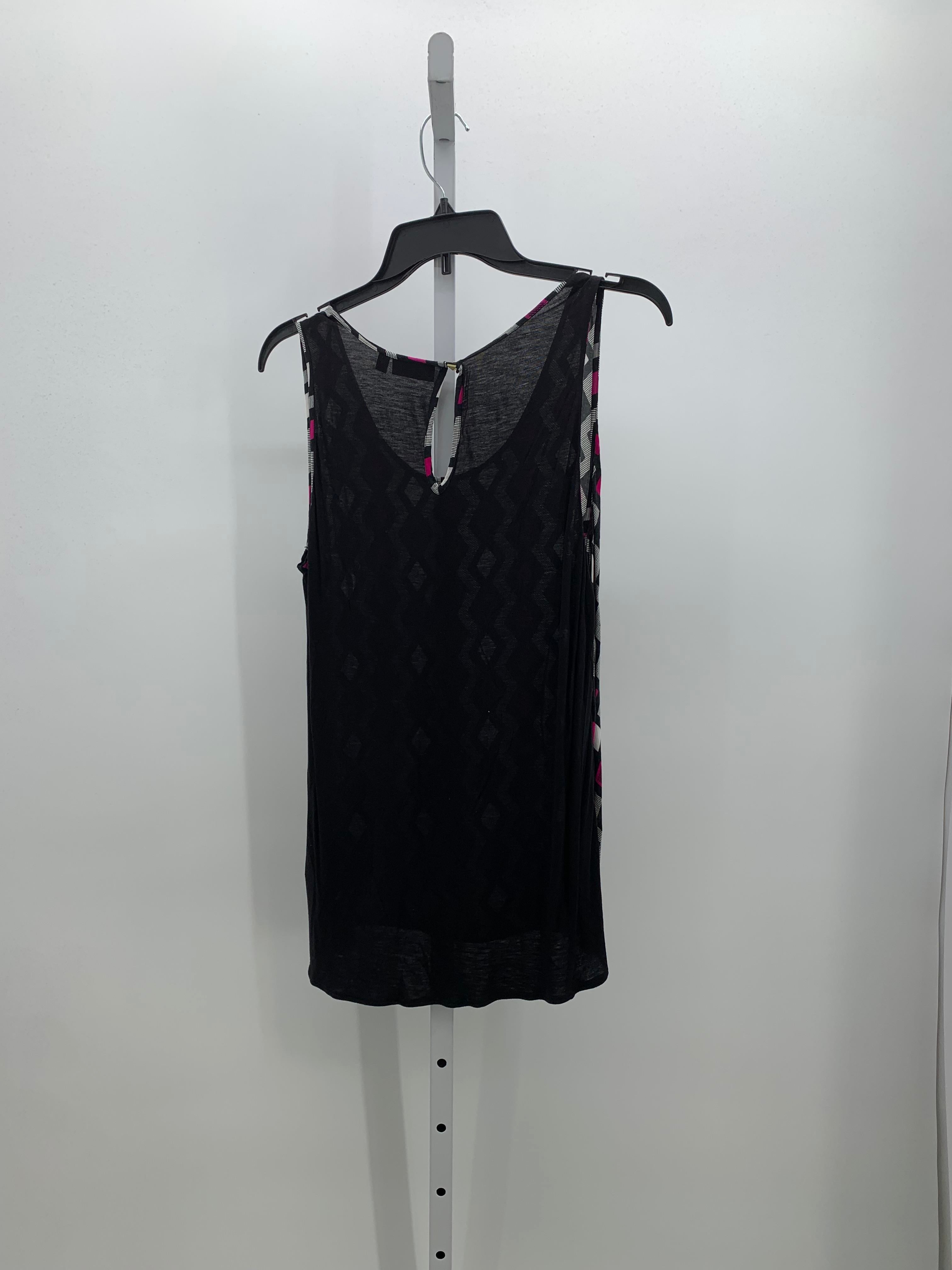 Apricot Size Medium Misses Sleeveless Shirt