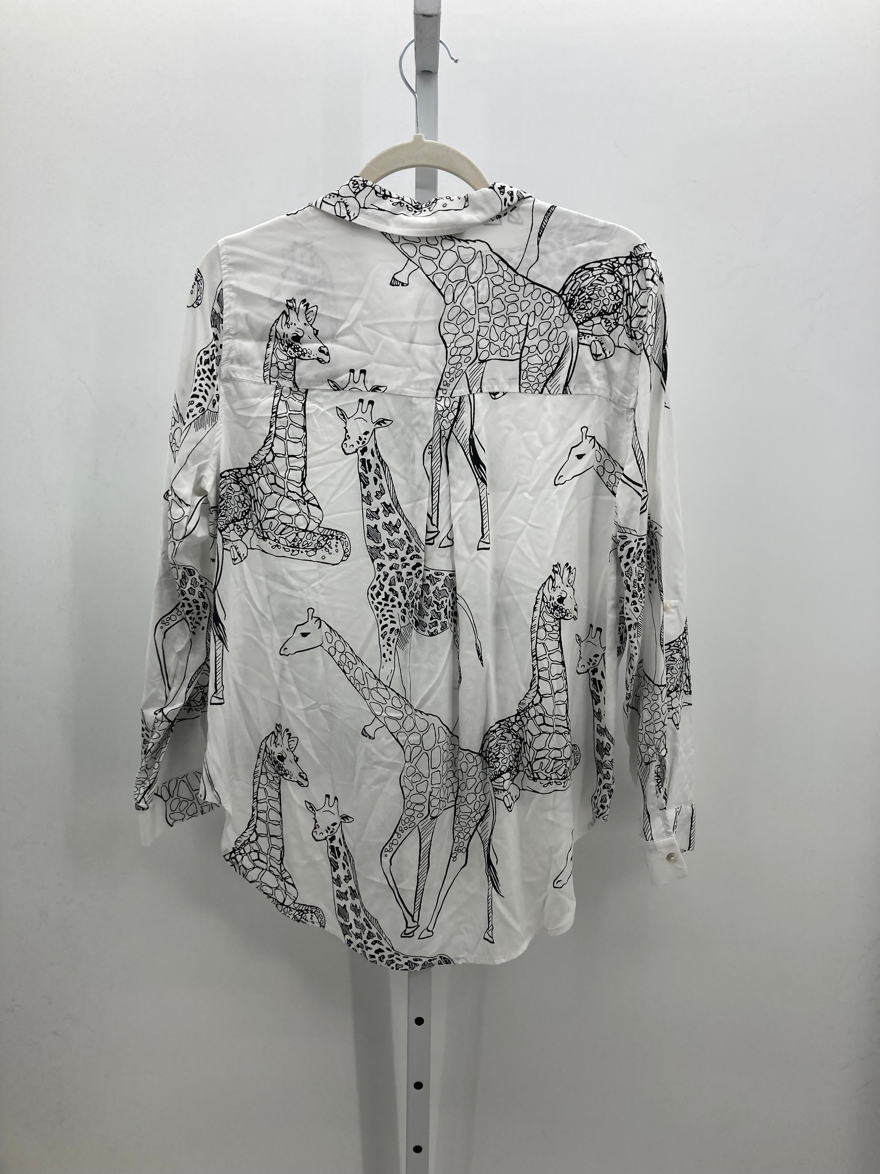 Jane + Delancey Size Medium Misses Long Sleeve Shirt