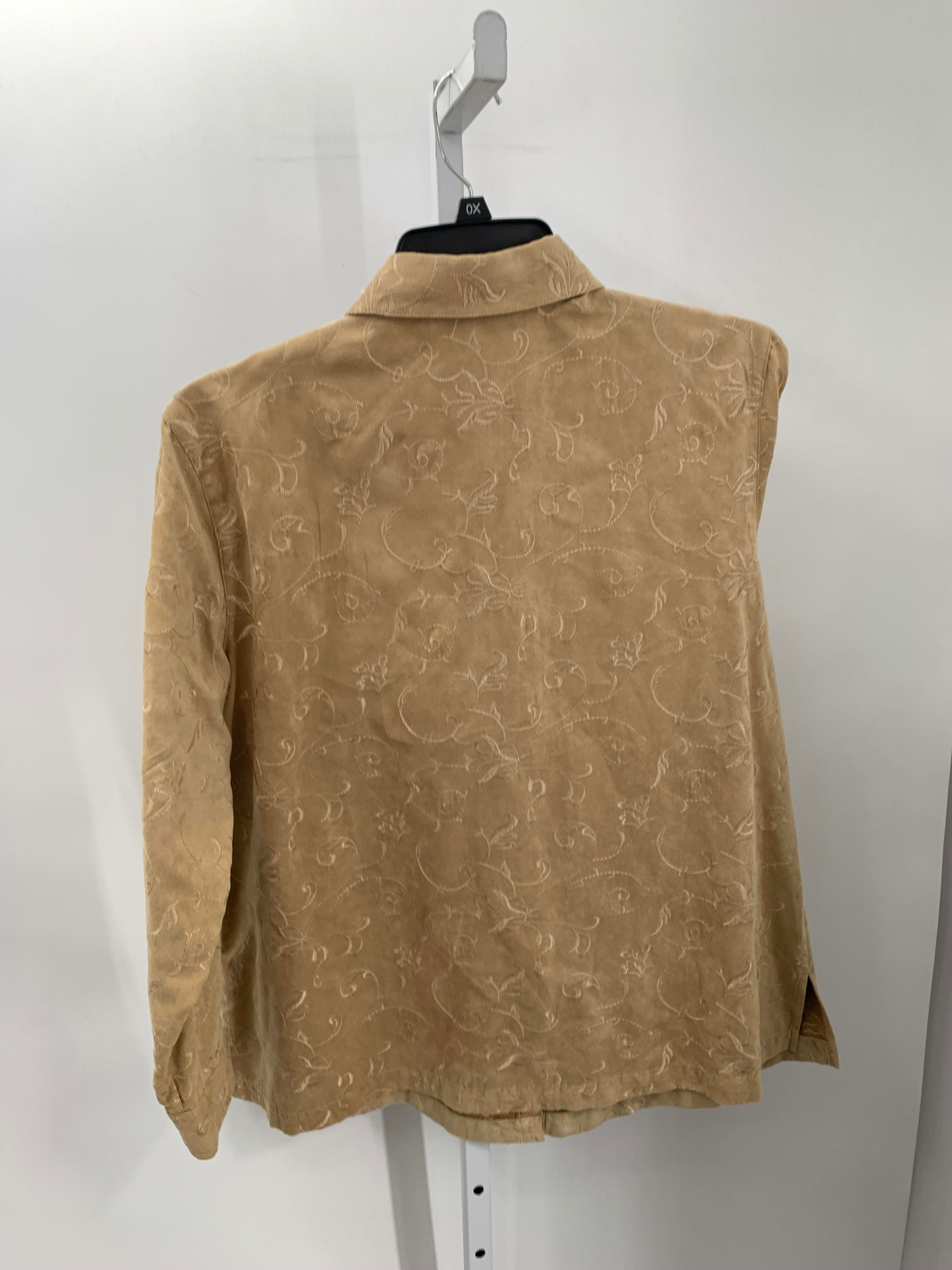 Croft & Barrow Size Extra Large Misses Long Sleeve Shirt