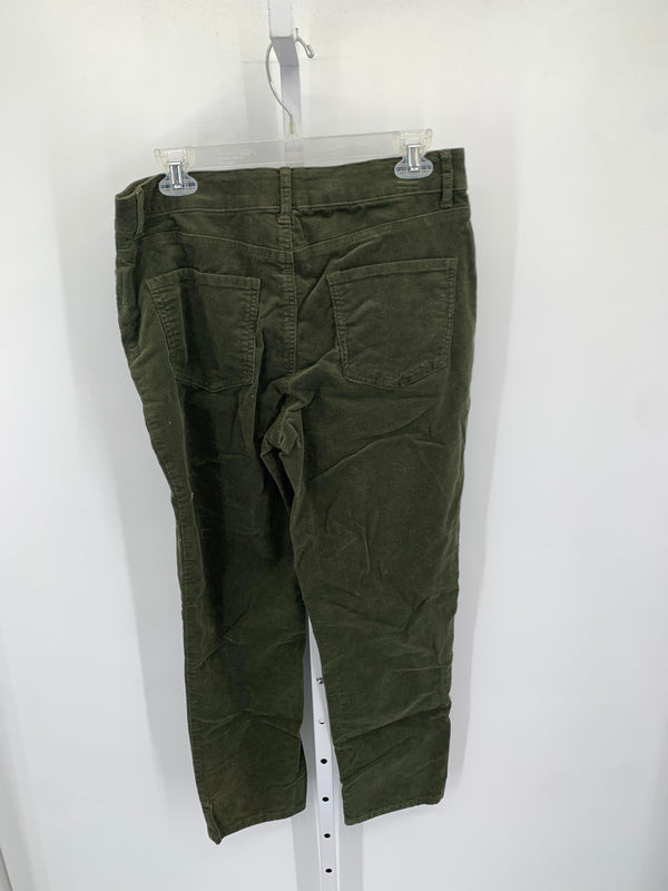 Croft & Barrow Size 12 Short Misses Corduroy Pants