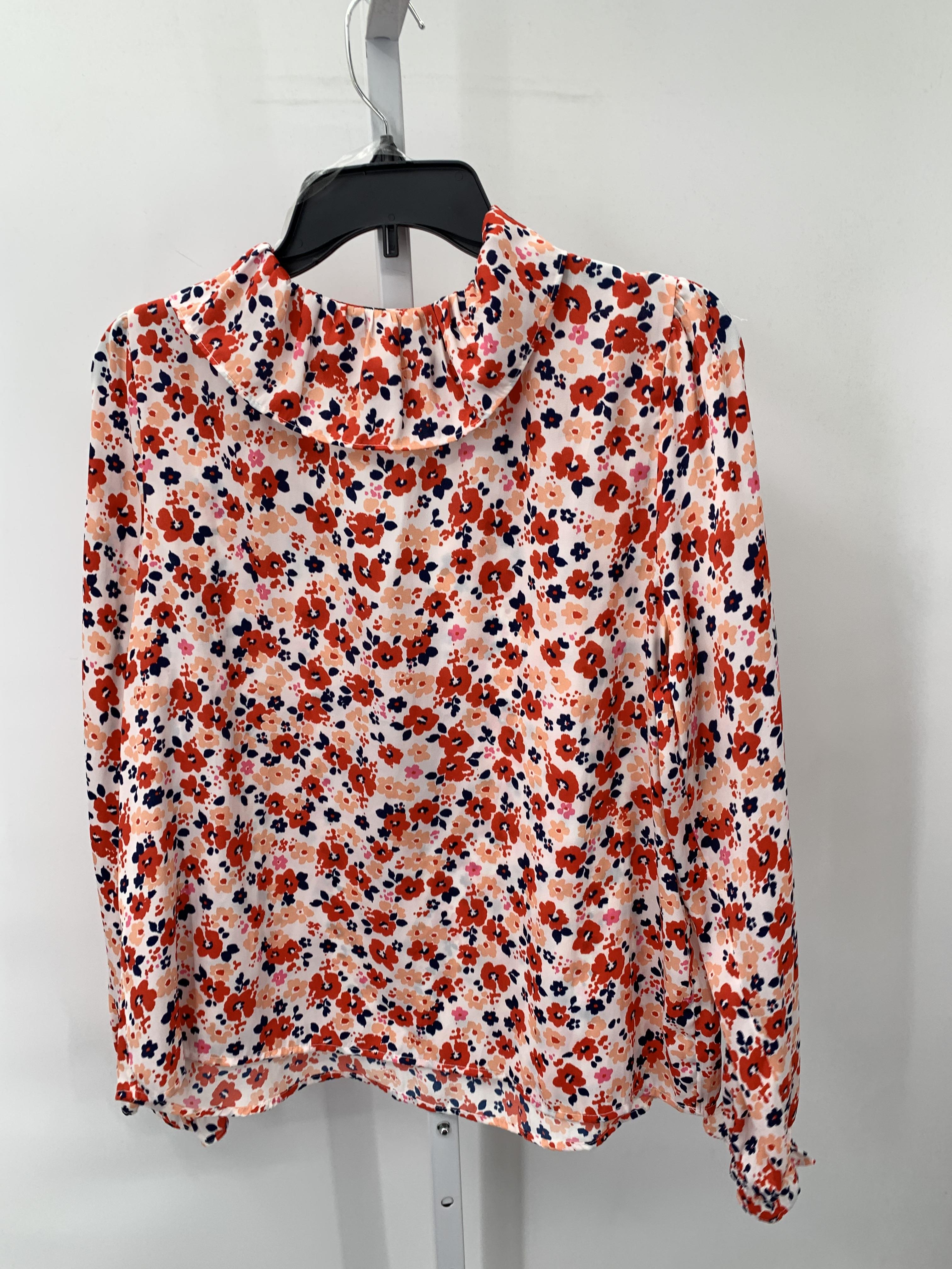 Croft & Barrow Size Medium Misses Long Sleeve Shirt