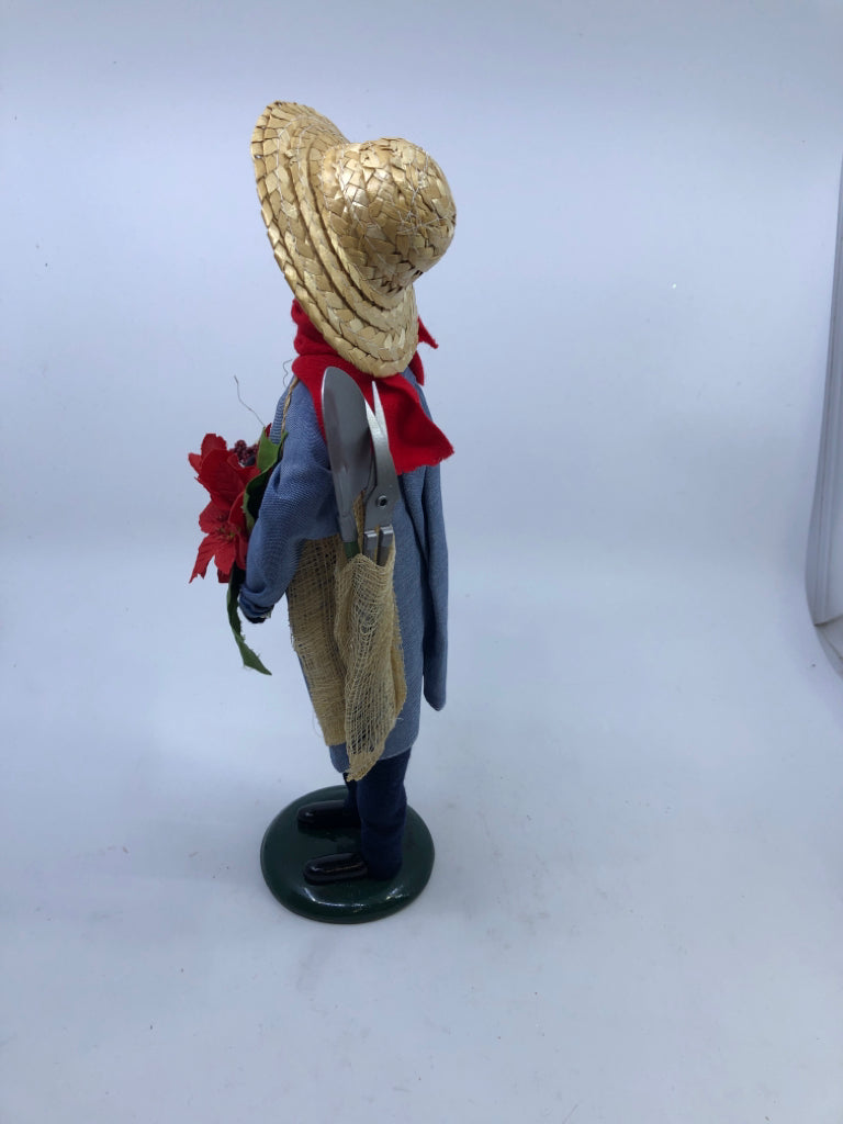 BYERS' CHOICE GARDENER CAROLER-1997.