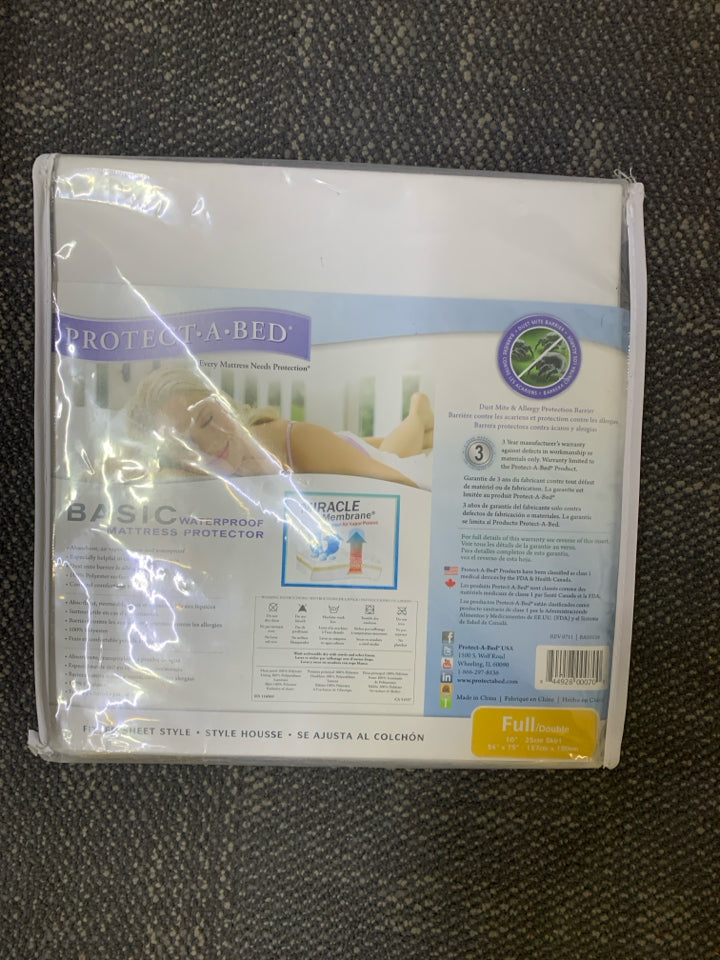 NIP FULL WATERPROOF MATTRESS PROTECTOR.