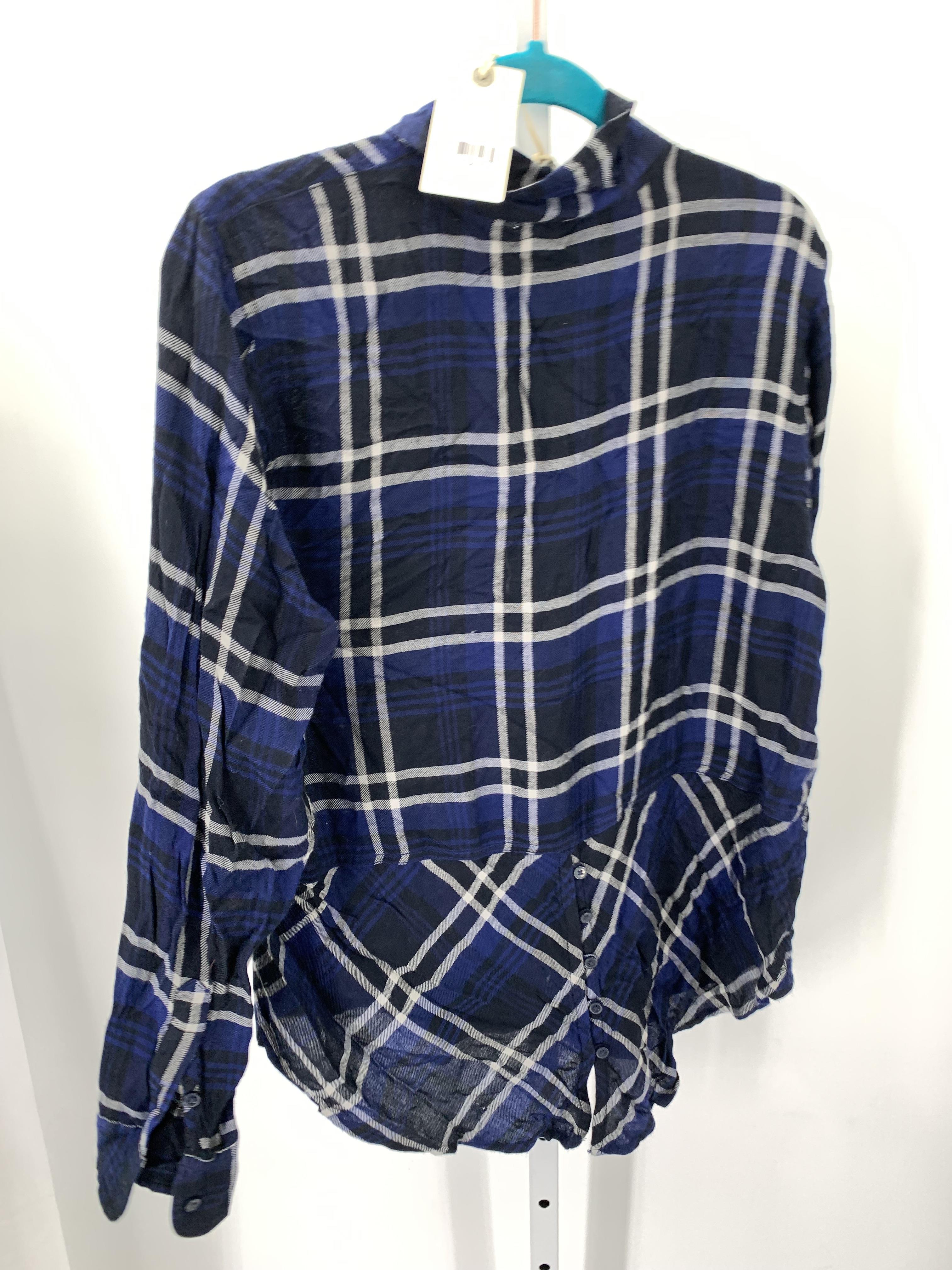 Lucky Brand Size Large Misses Long Sleeve Shirt