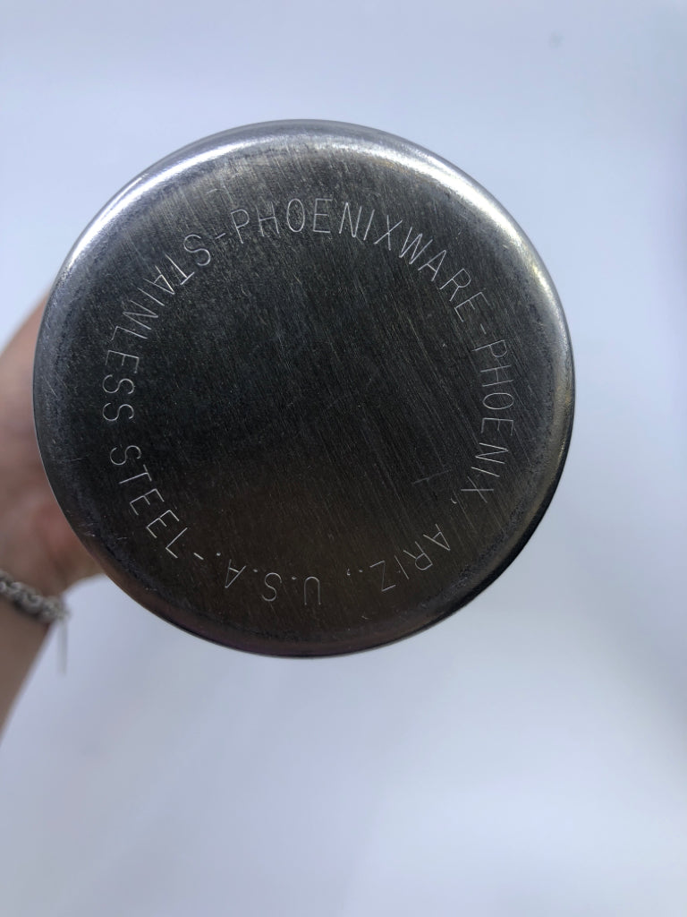 STAINLESS STEEL COCKTAIL SHAKER.