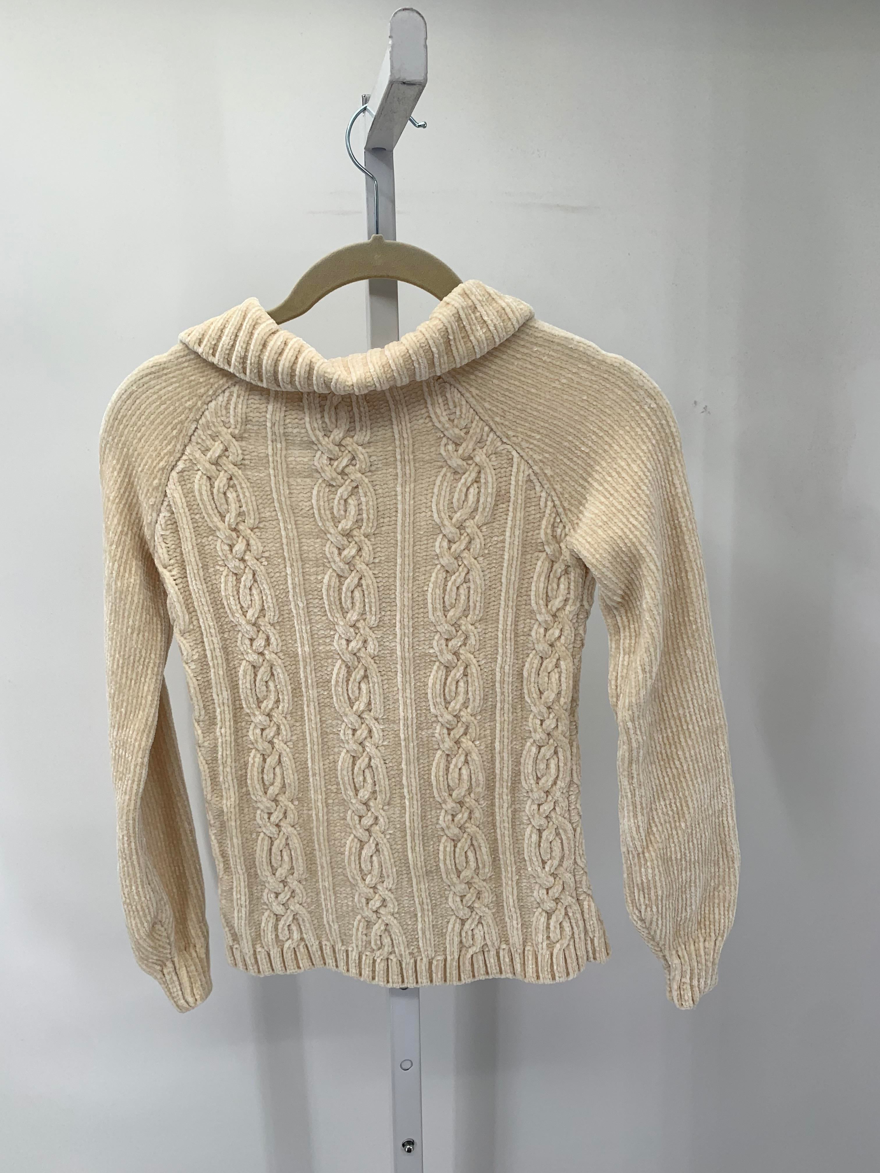 Size 7-8 Girls Long Sleeve Sweater
