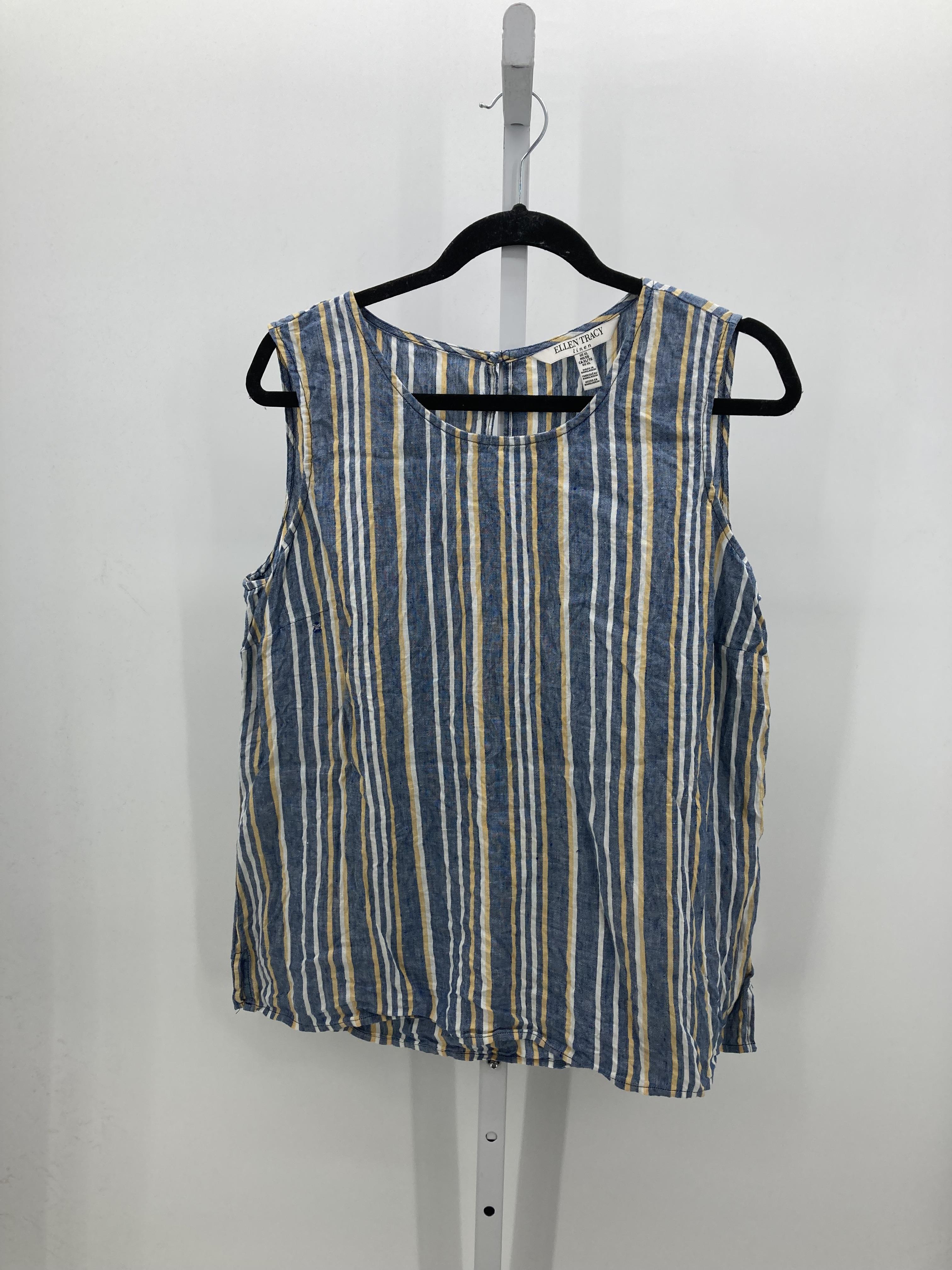 Ellen Tracy Size Extra Large Misses Sleeveless Shirt