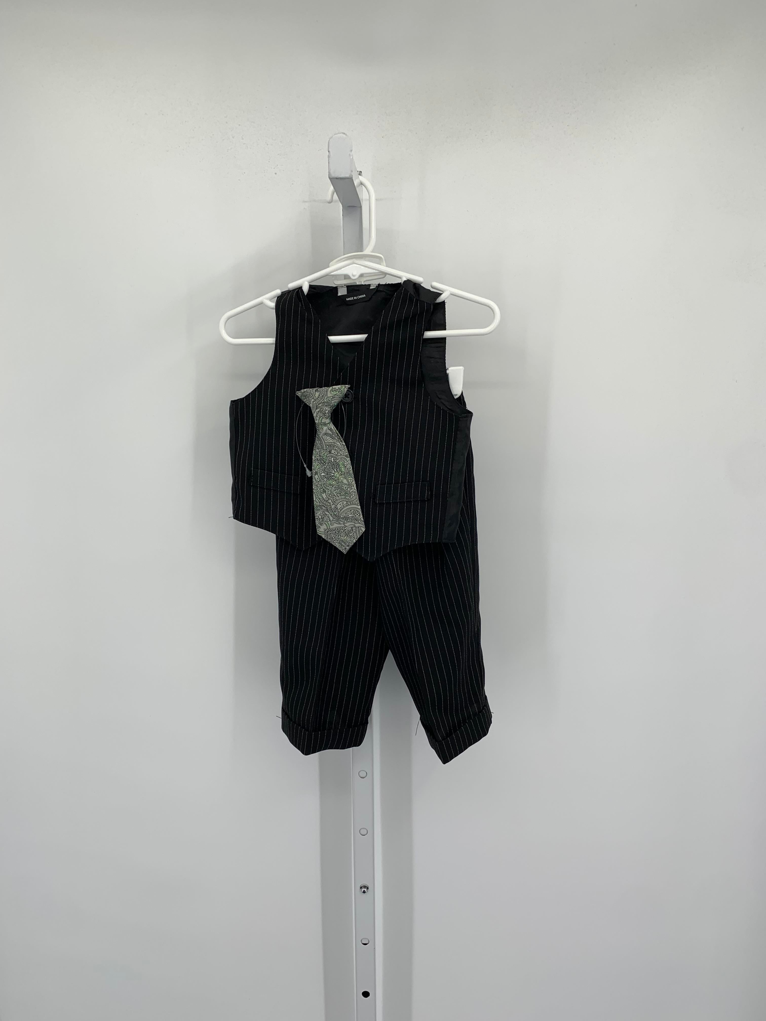 NEW PIN STRIPE VEST PANTS AND TIE.