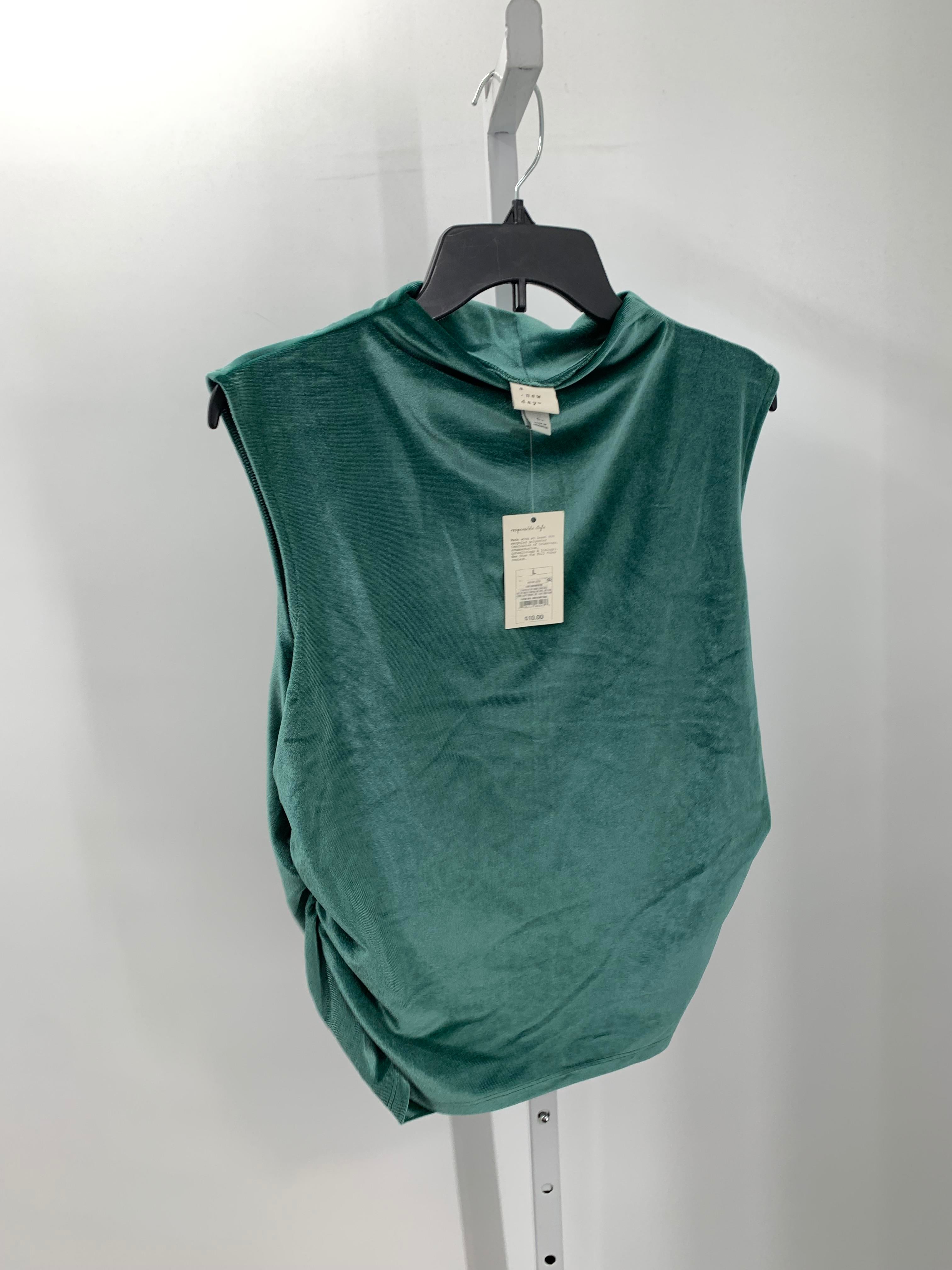 A New Day Size Large Misses Sleeveless Shirt