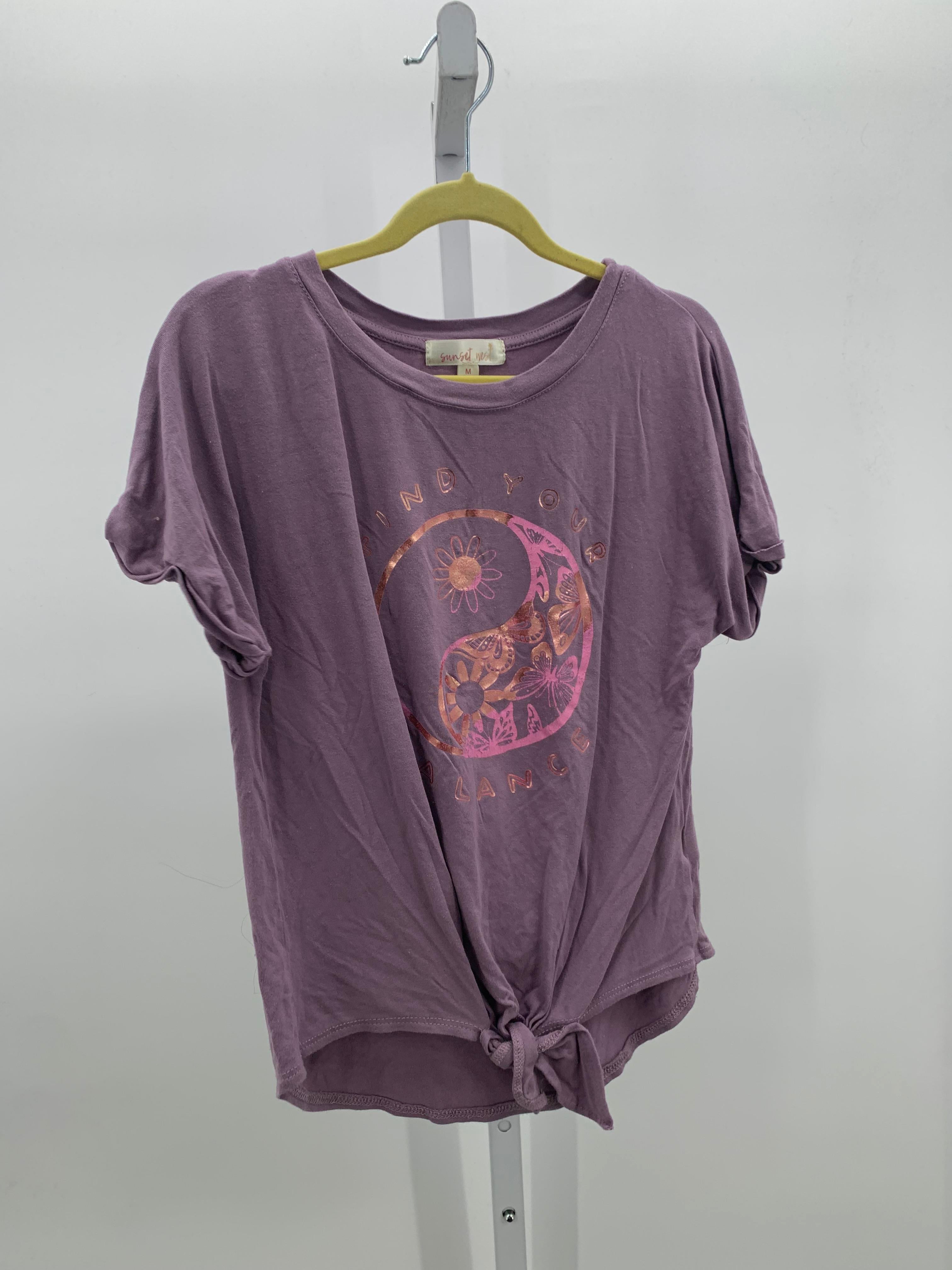 Size 8-10 Girls Short Sleeve Shirt