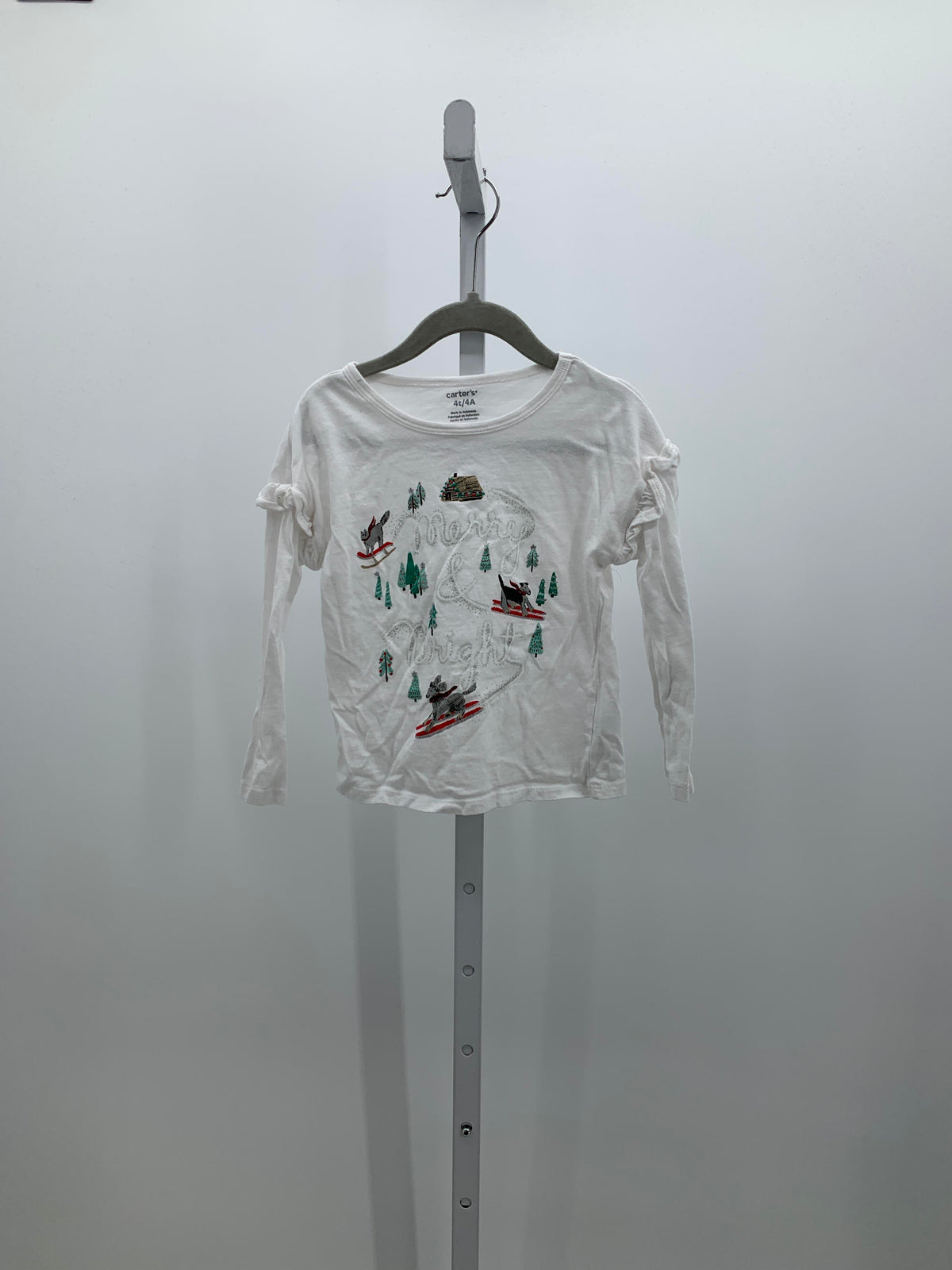 LONG SLV SHIRT MERRY & BRIGHT