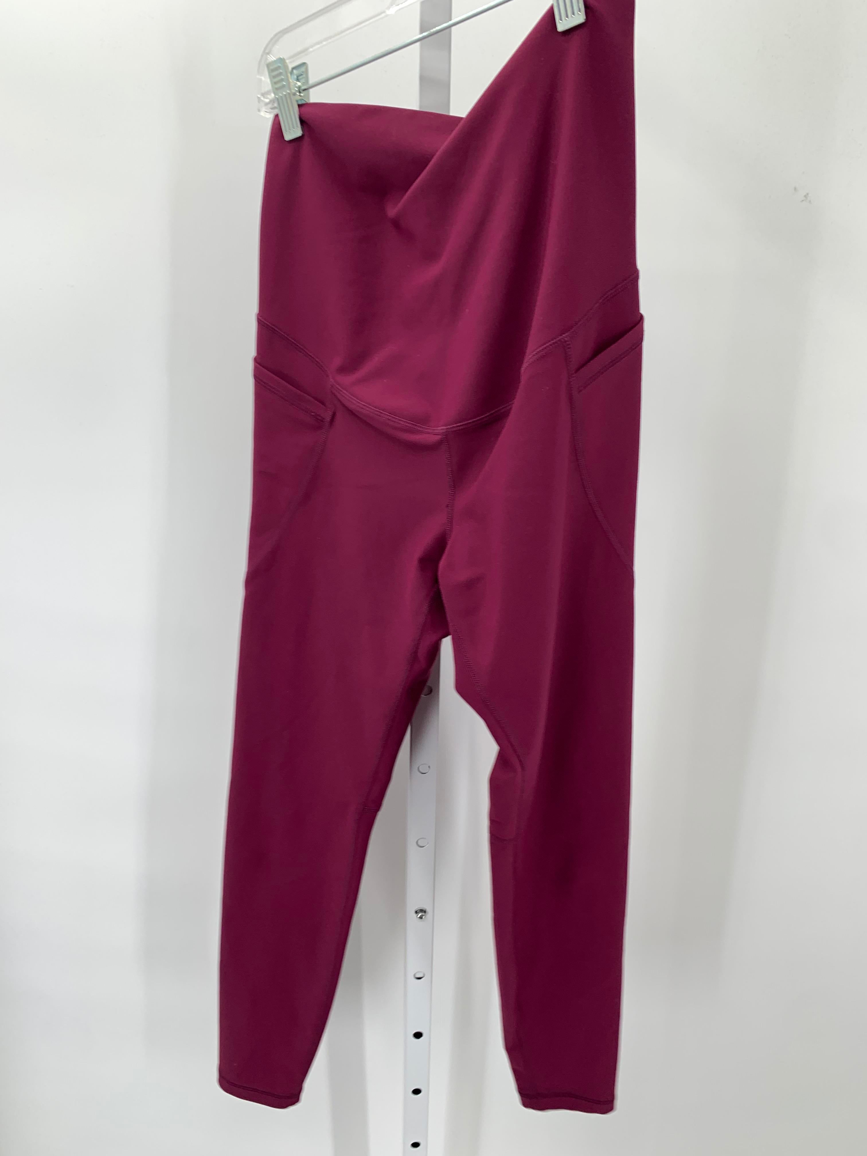 Old Navy Purple Size Small Maternity Pants