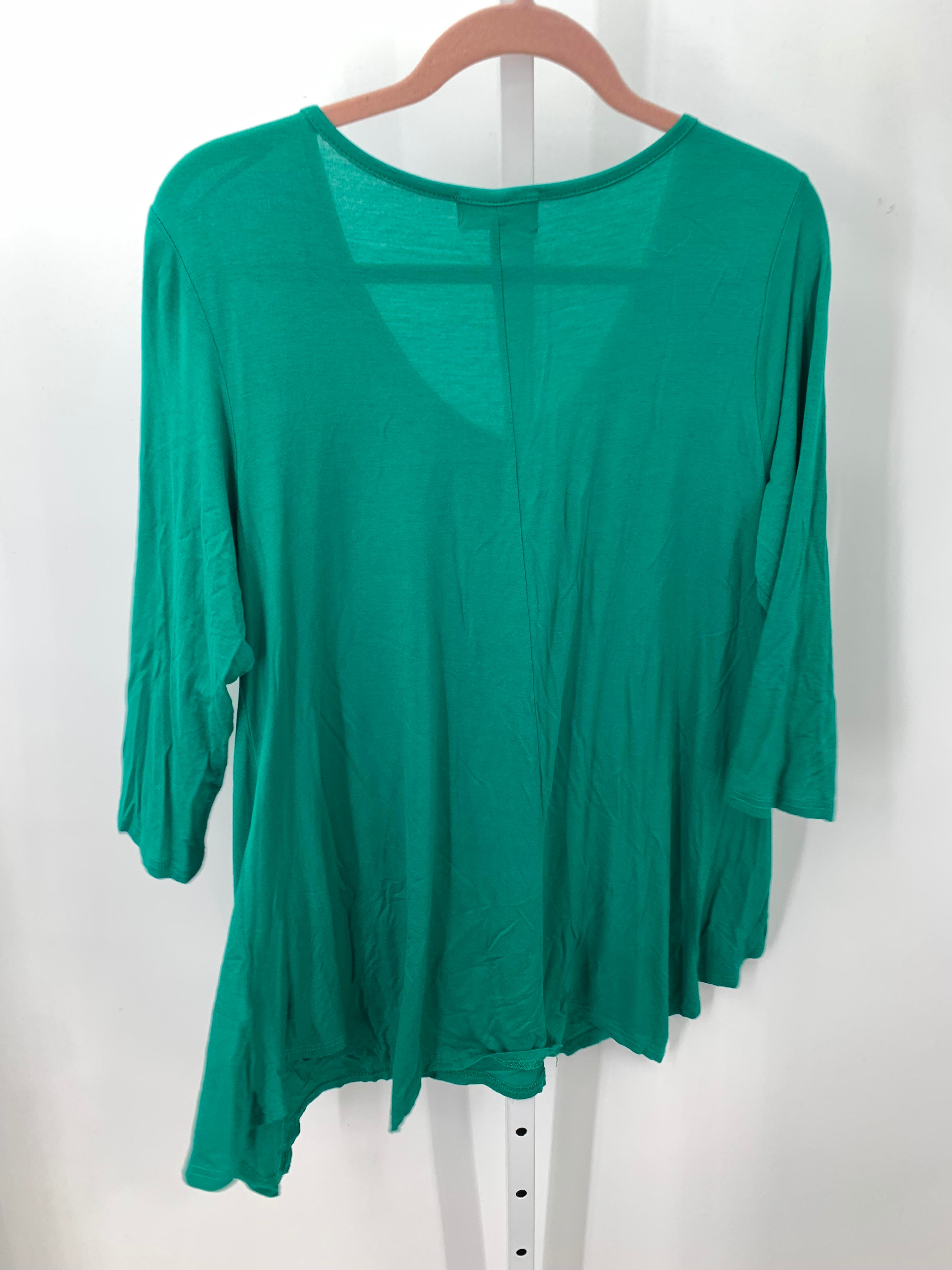 Size Large Misses 3/4 Sleeve Shirt