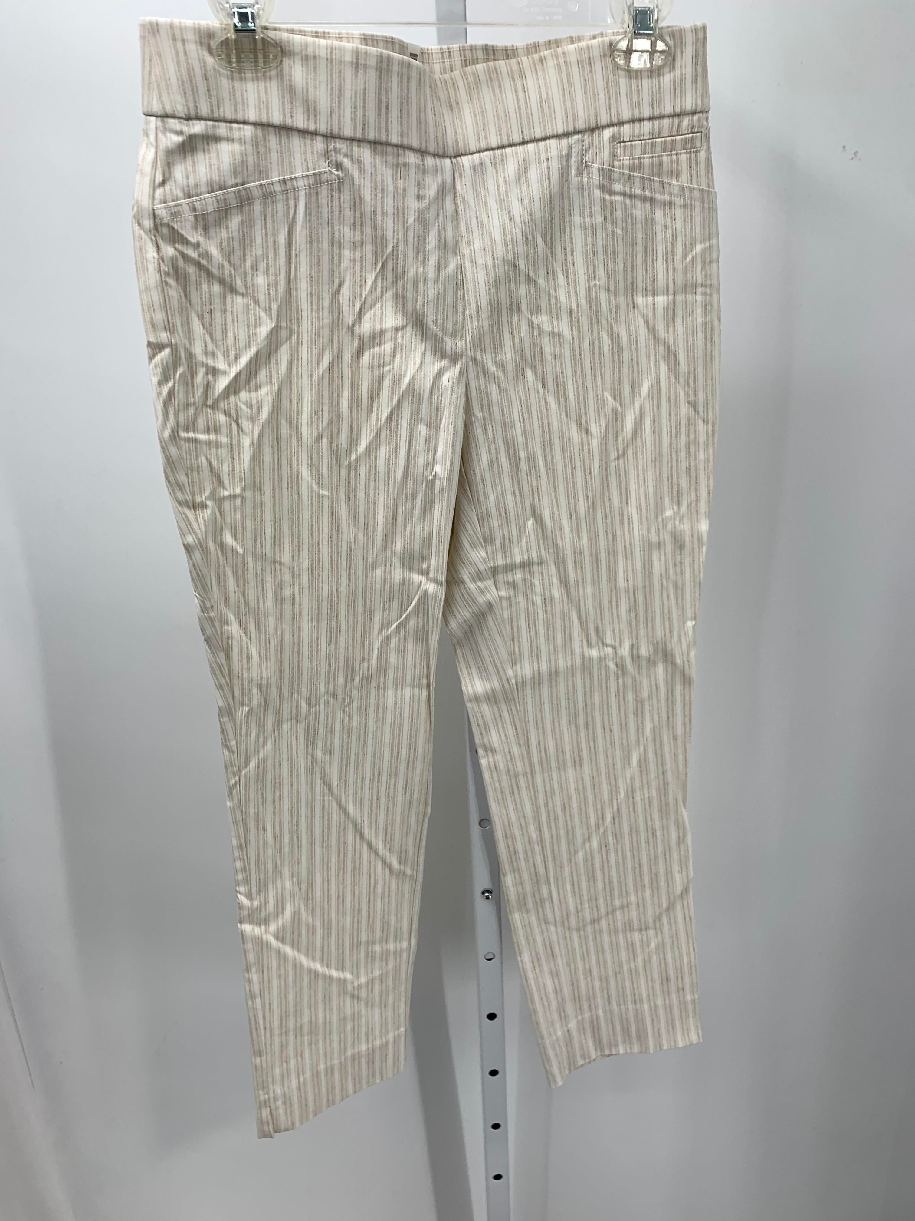 Anne Klein Size 6 Misses Cropped Pants