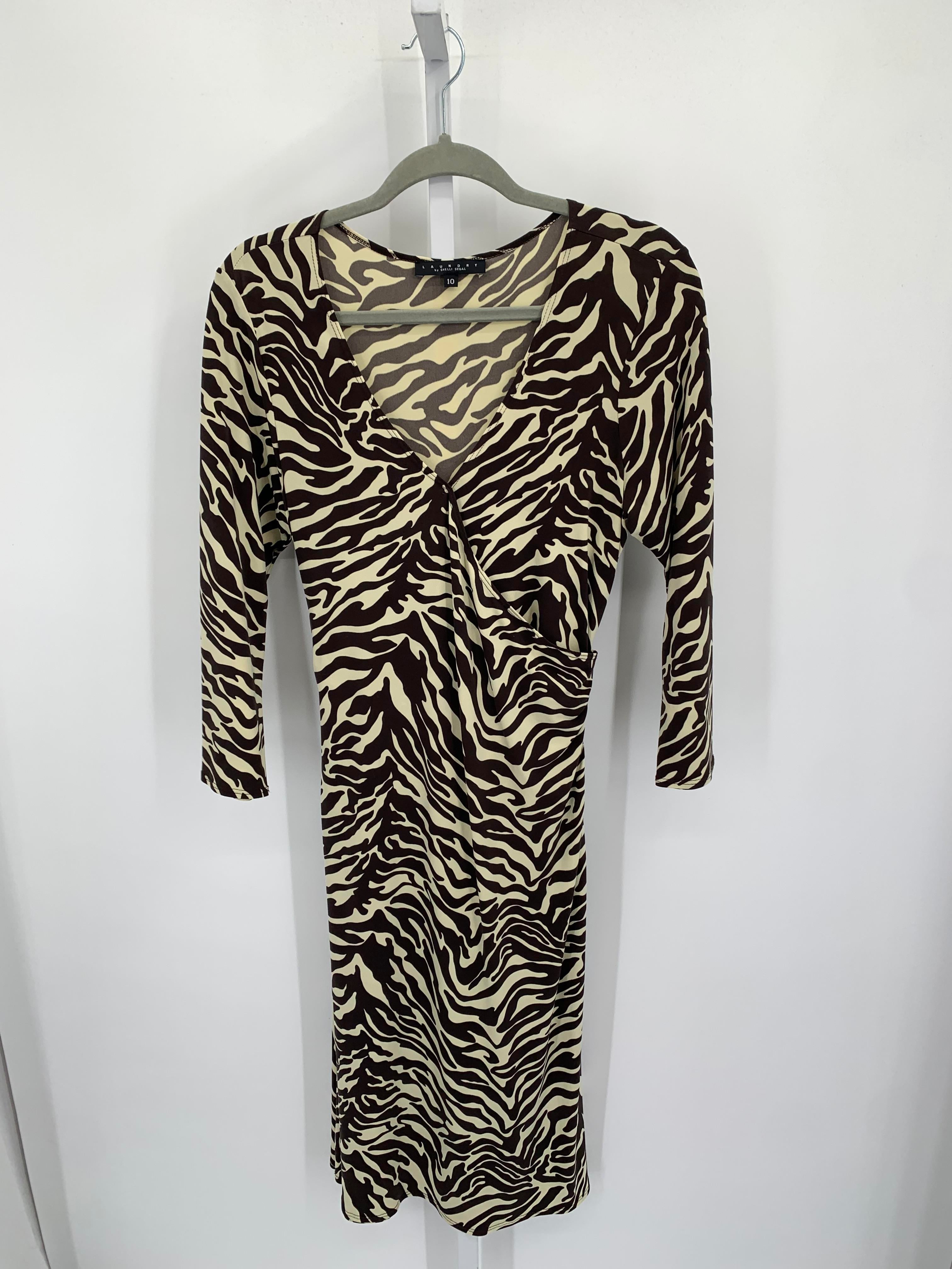 Laundry Size 10 Misses Long Sleeve Dress