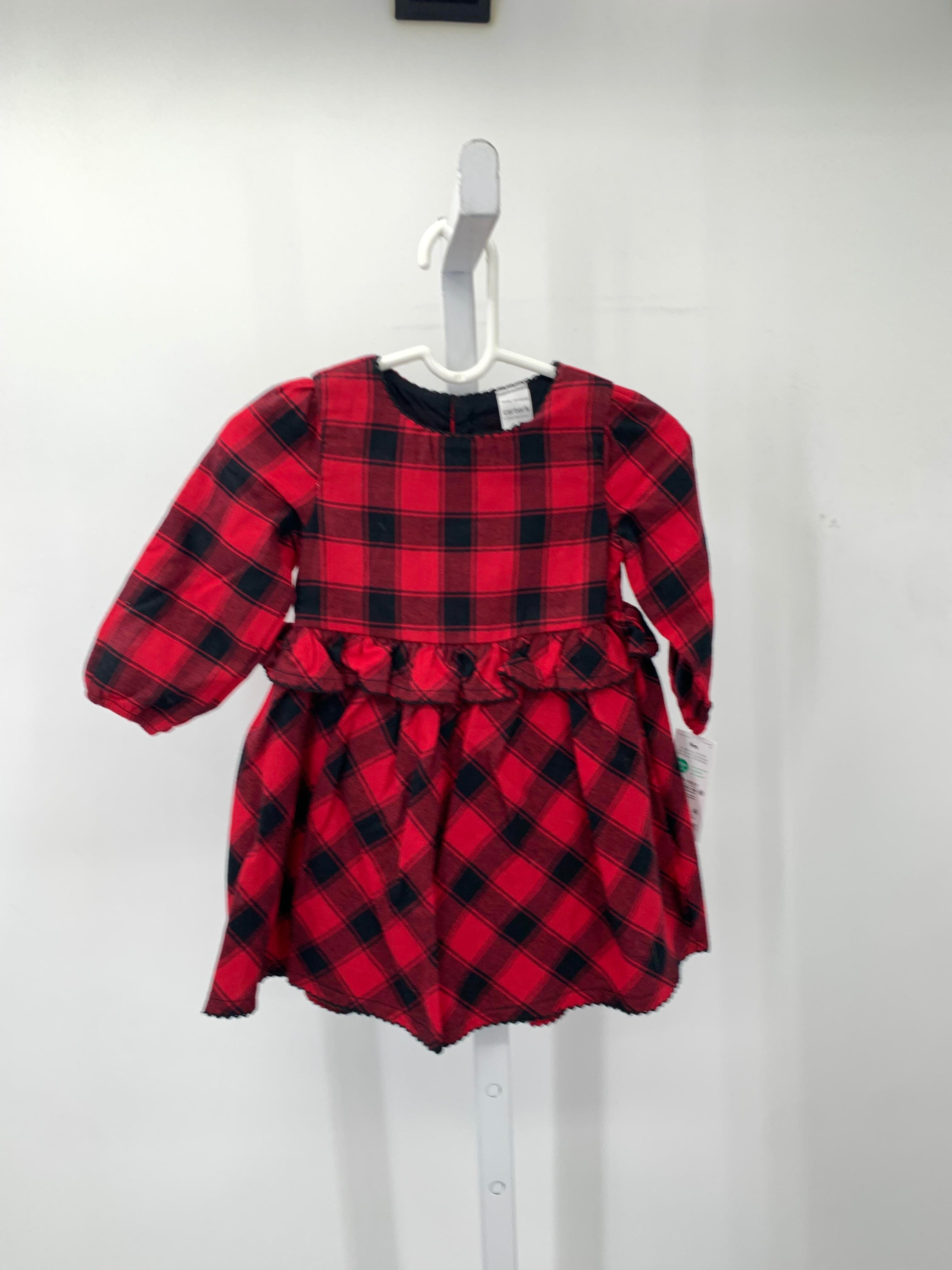Carters Size 9 Months Girls Long Sleeve Dress