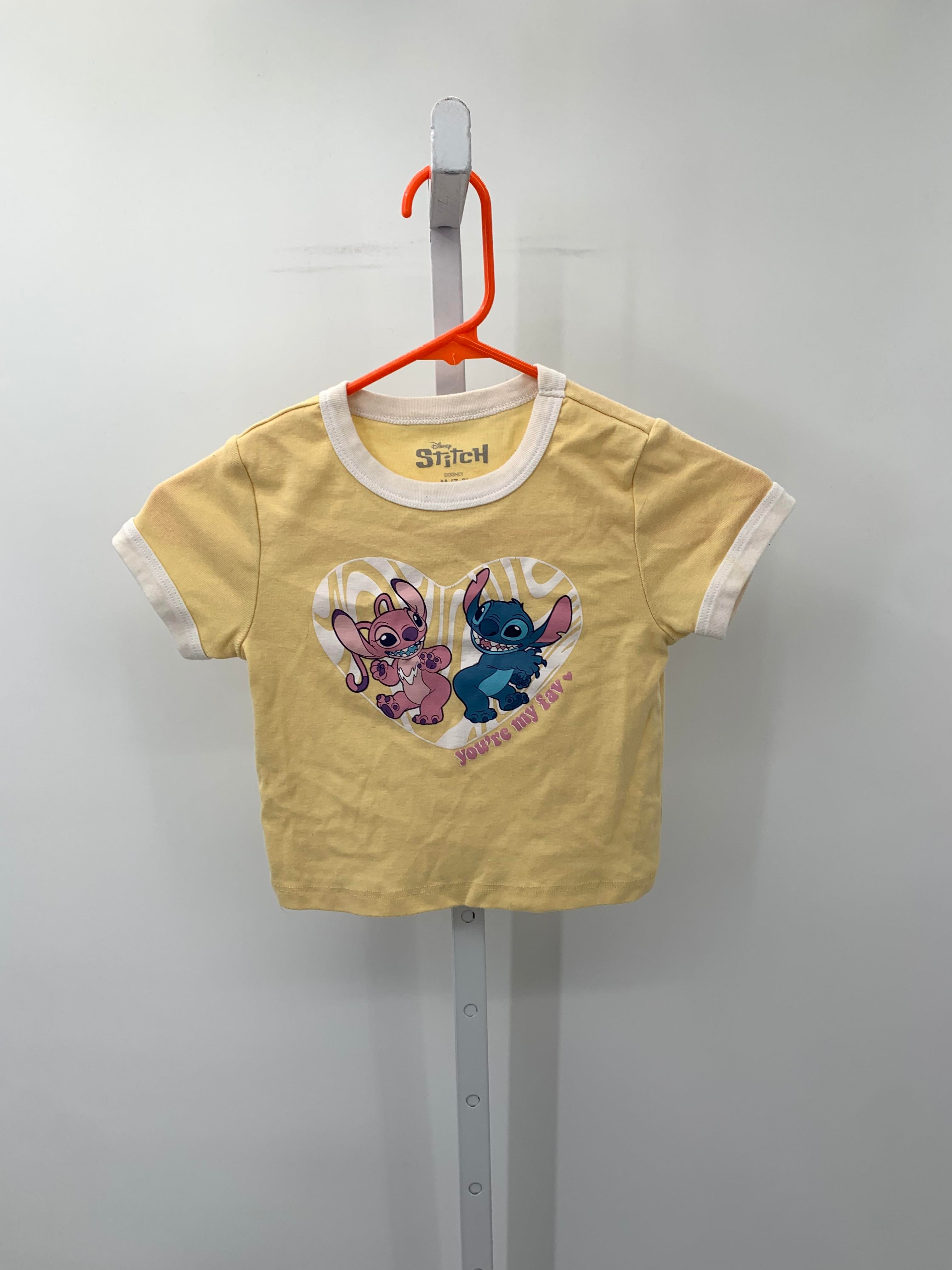 Disney Size 7-8 Girls Short Sleeve Shirt