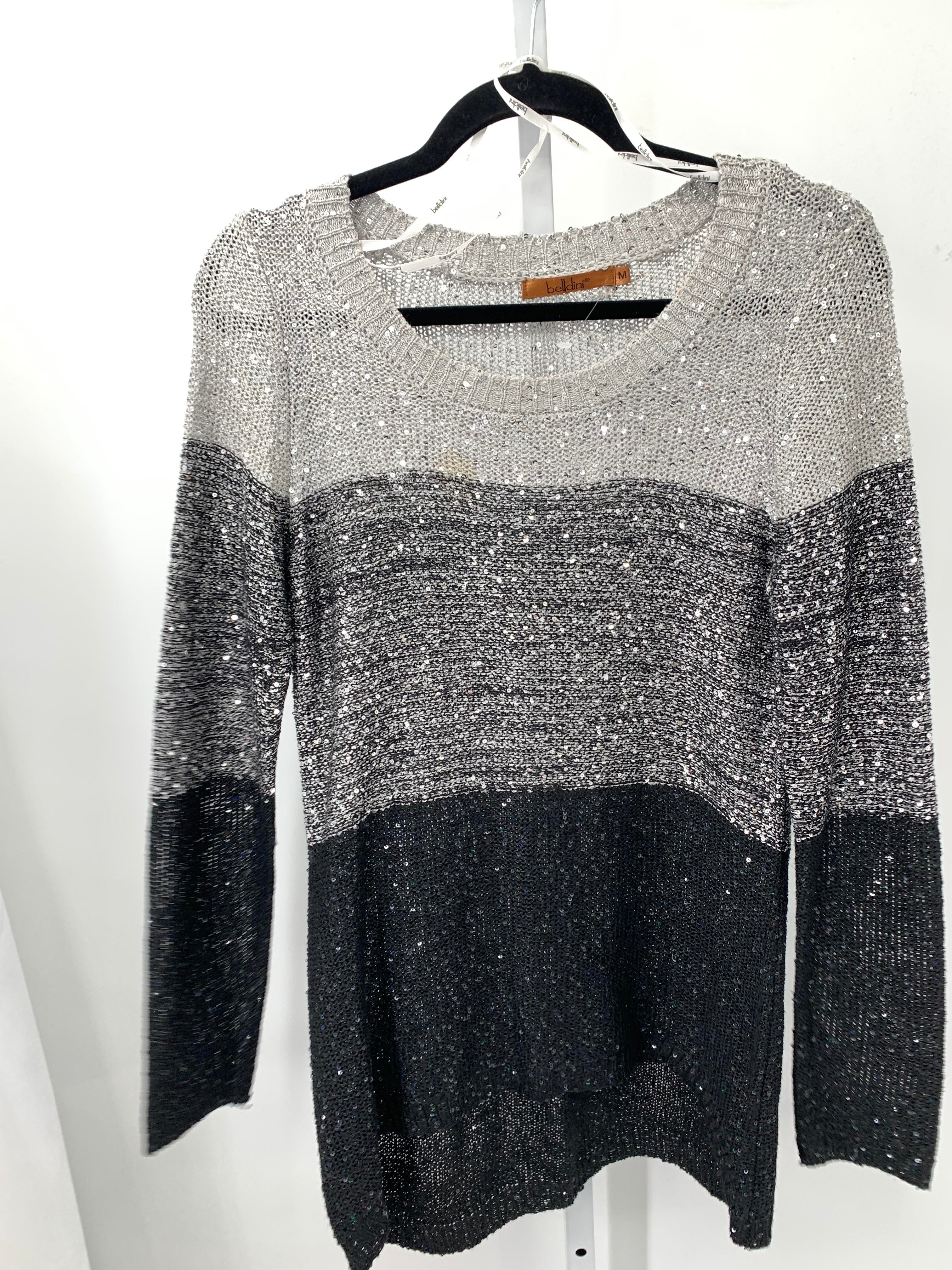 Belldini Size Medium Misses Long Slv Sweater