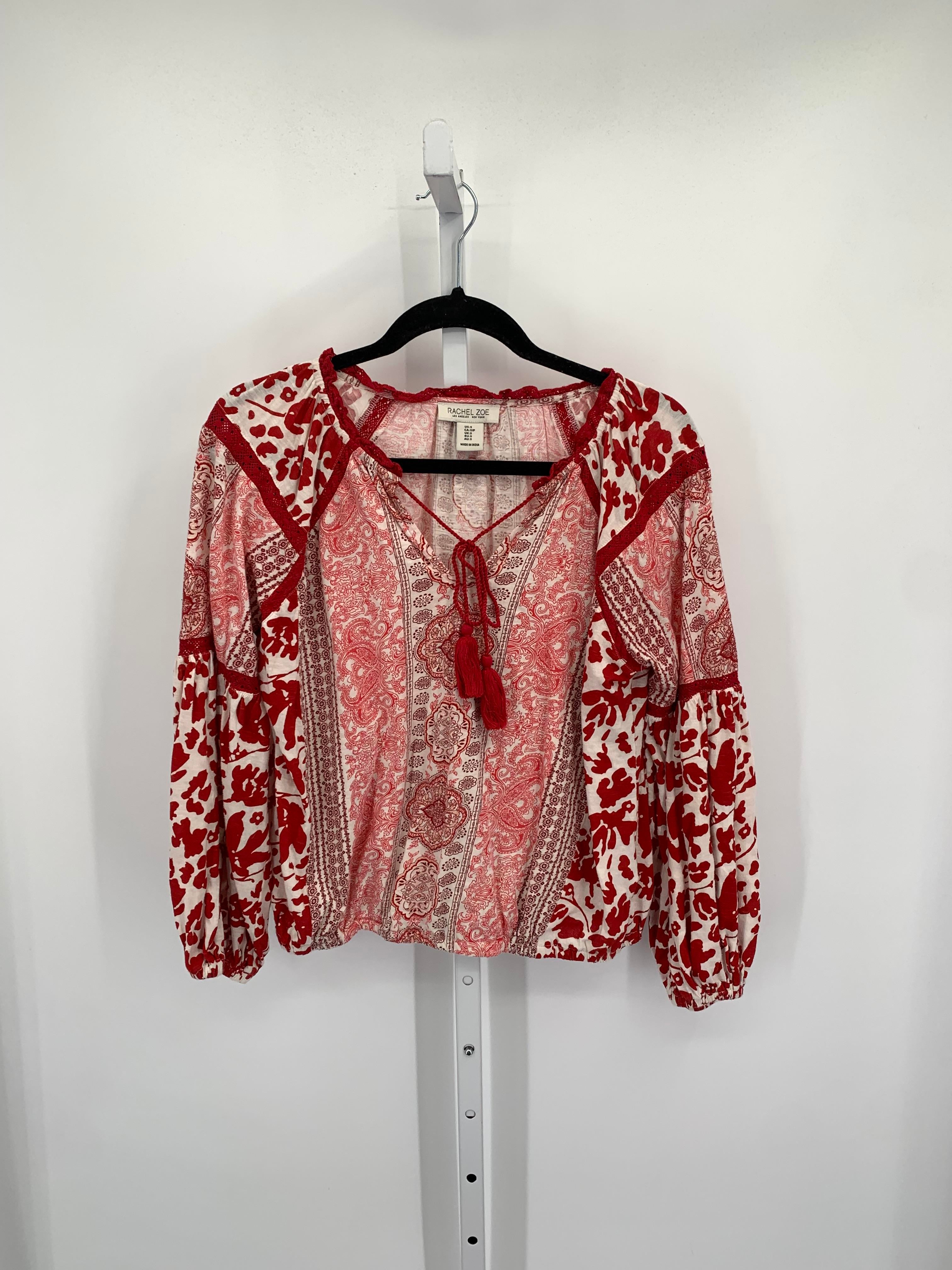 Rachel Zoe Size Small Misses Long Sleeve Shirt