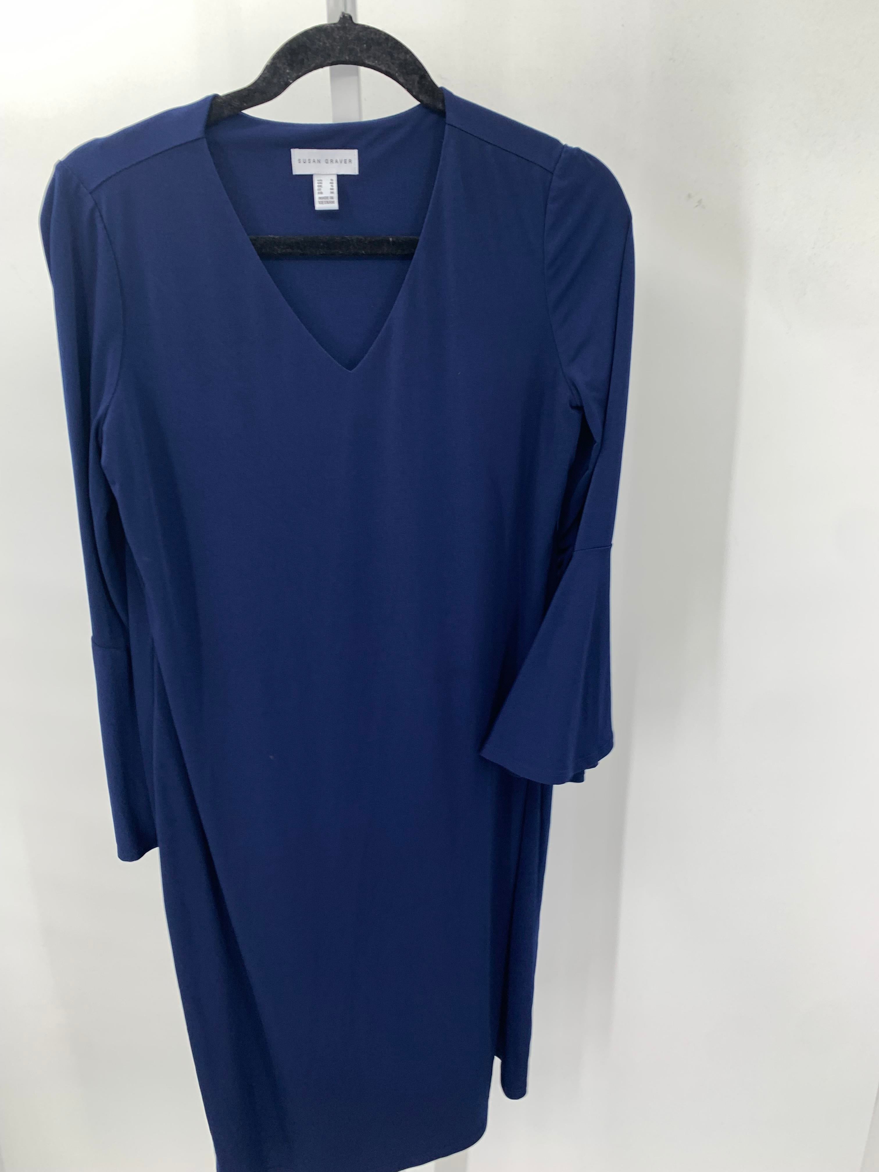 Susan Graver Size Small Misses Long Sleeve Dress