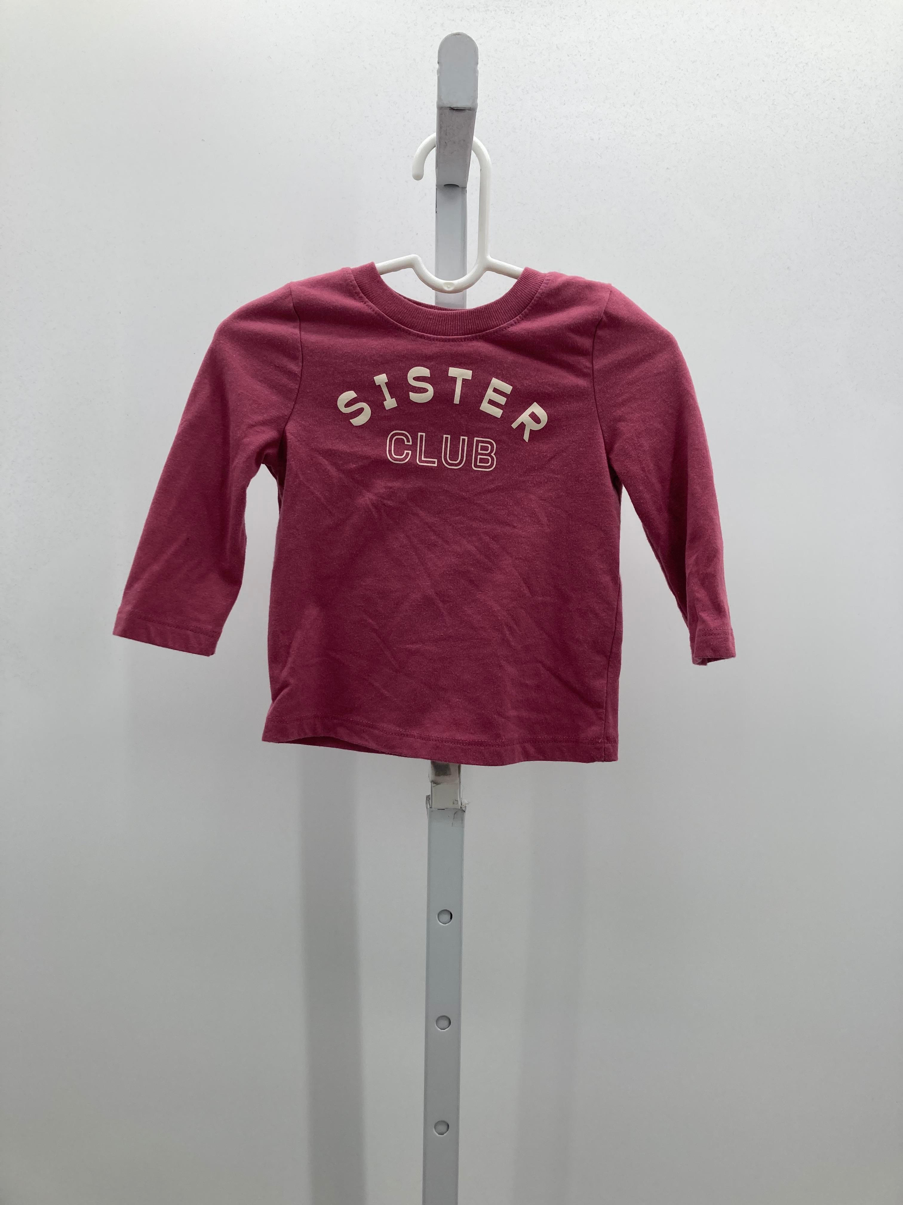 Cat & Jack Size 12 Months Girls Long Sleeve Shirt