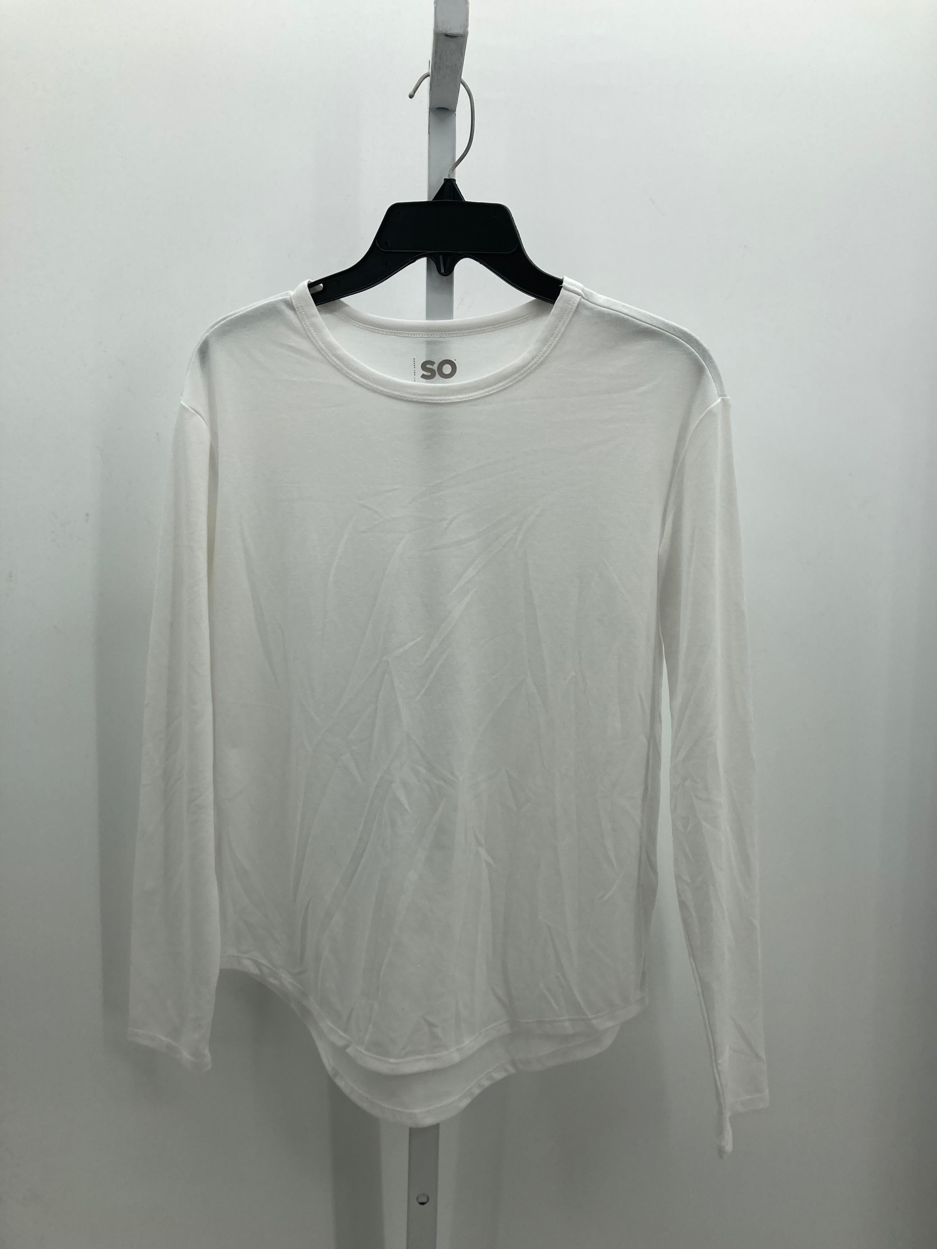 SO Size X Small Juniors Long Sleeve Shirt