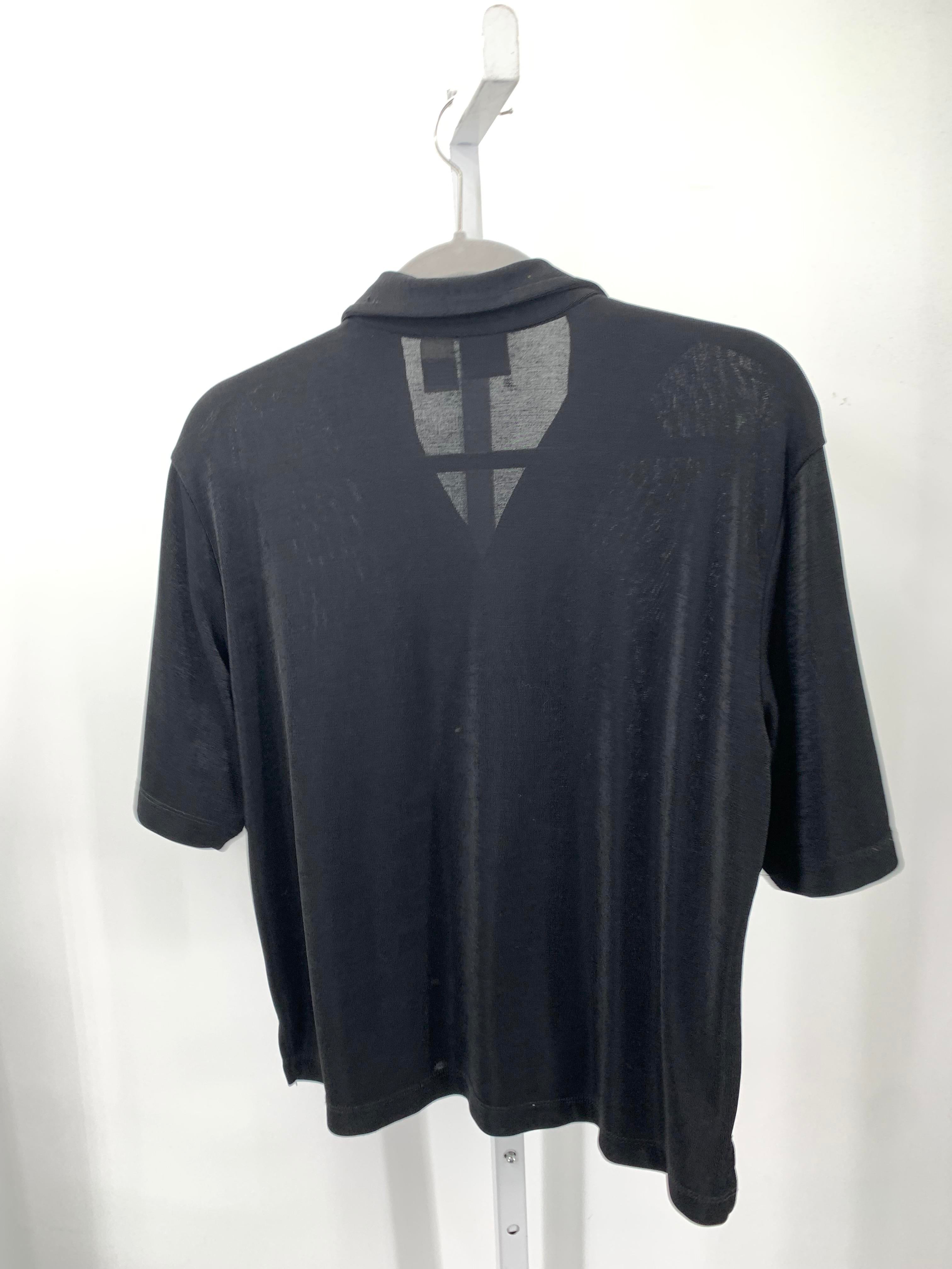 JM Collection Size Small Misses Short Sleeve Shirt